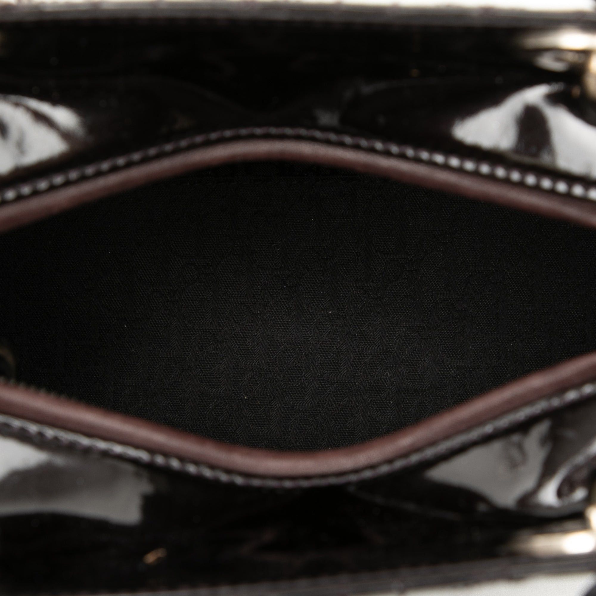 Dior Medium Patent Cannage Stitched Lady Dior Size ONE SIZE - 4 Thumbnail
