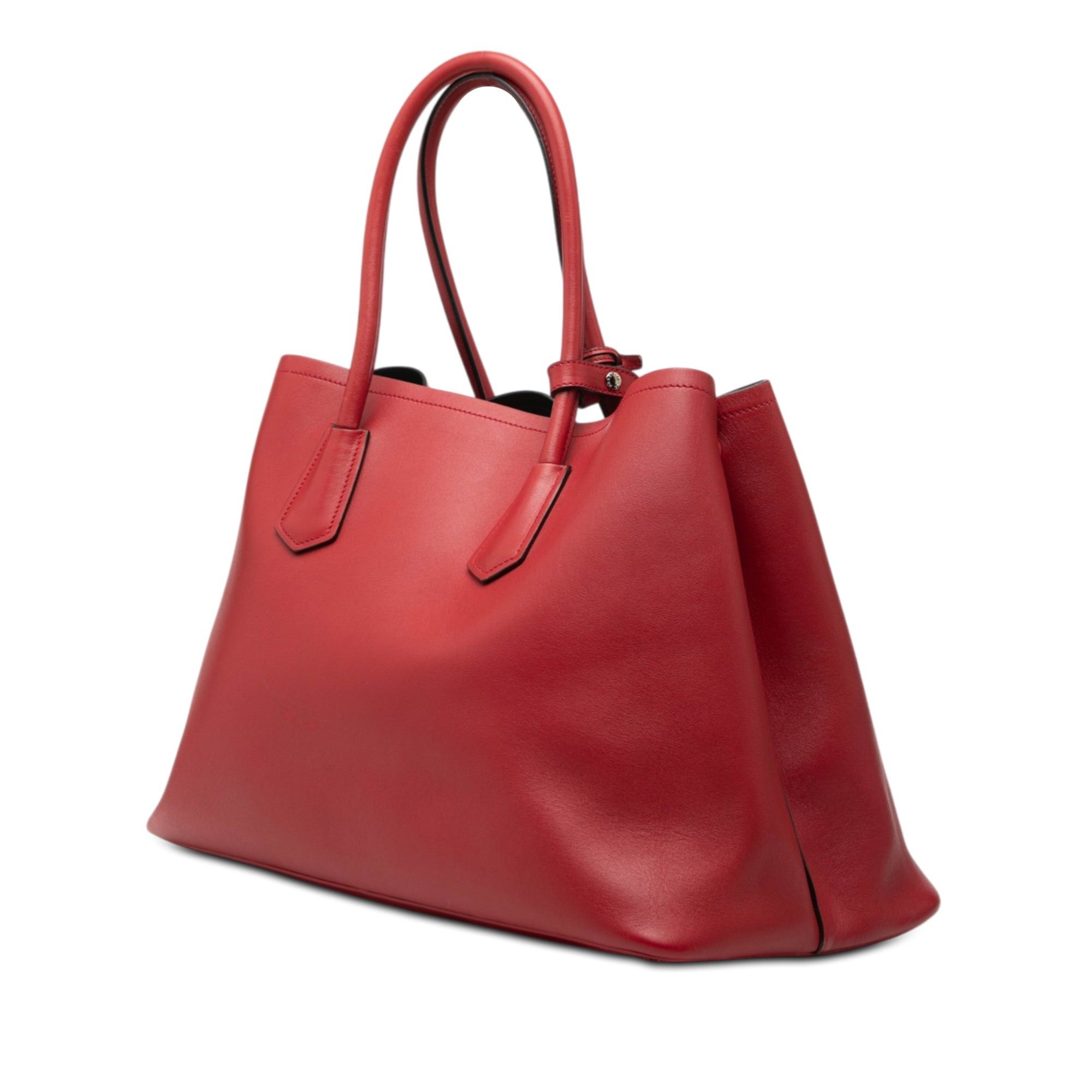 Prada Large Saffiano Cuir Double Satchel Size ONE SIZE - 2 Thumbnail