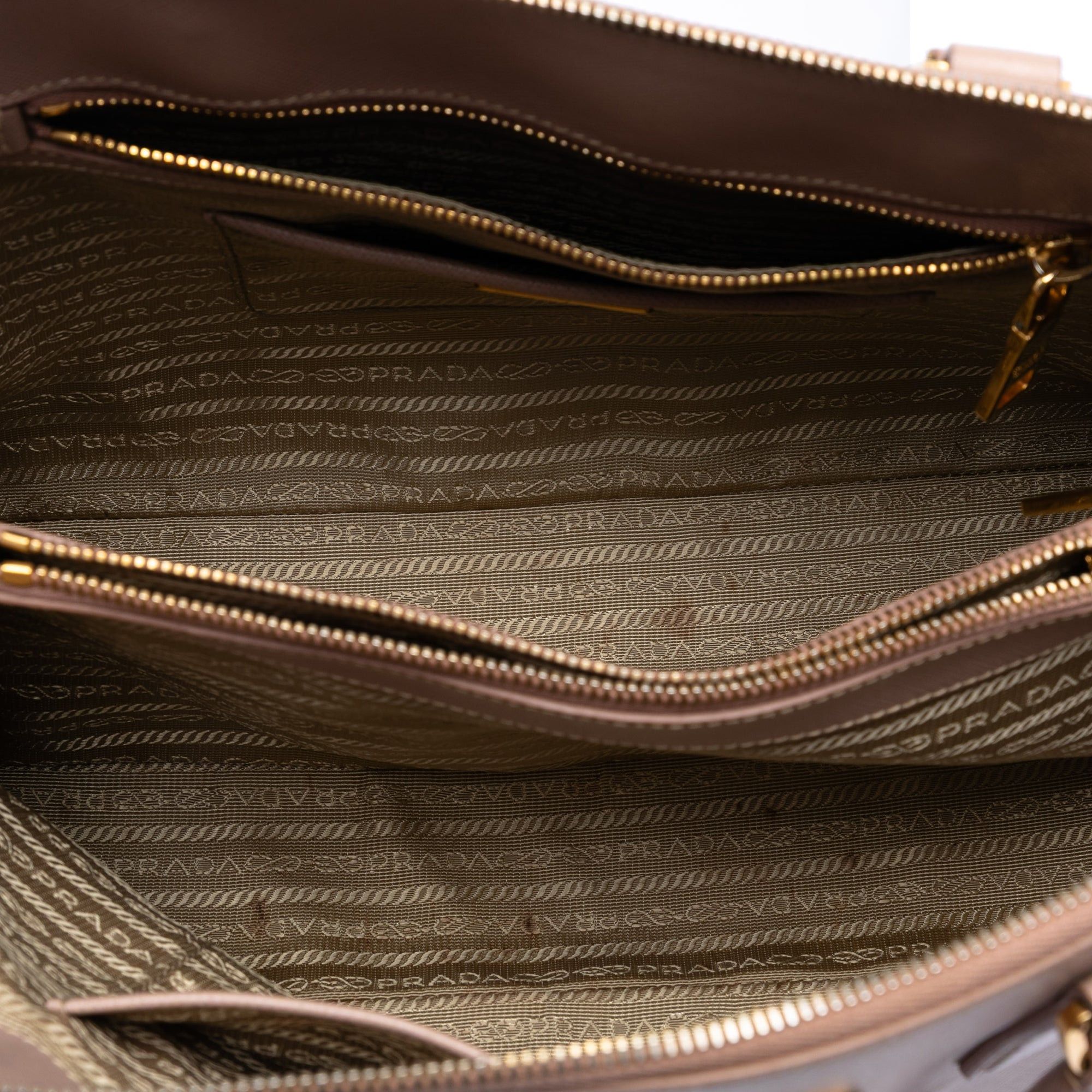 Prada Large Saffiano Lux Promenade Satchel Size ONE SIZE - 4 Thumbnail