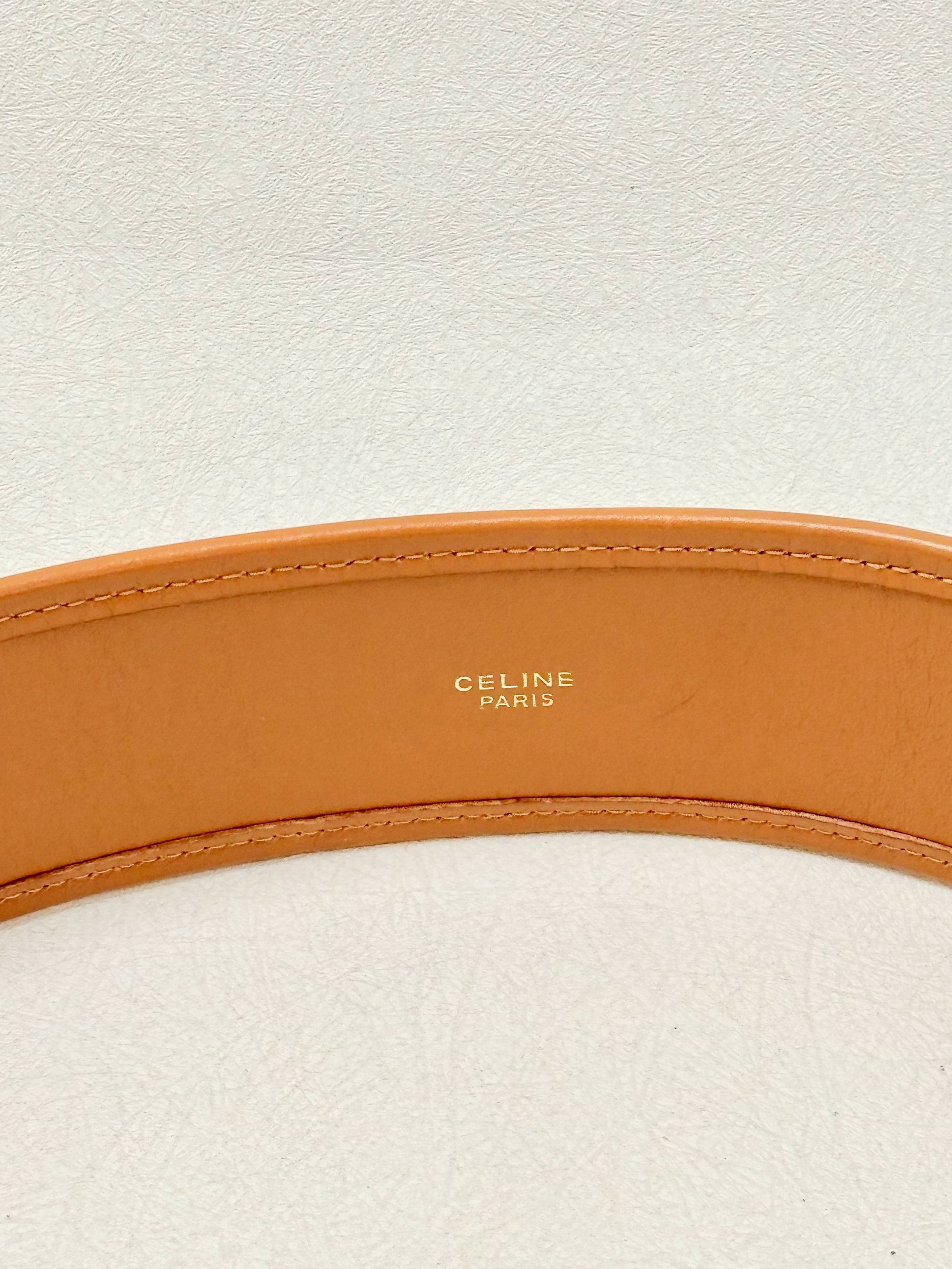 Celine CÉLINE Ceinture Triomphe Size ONE SIZE - 8 Thumbnail