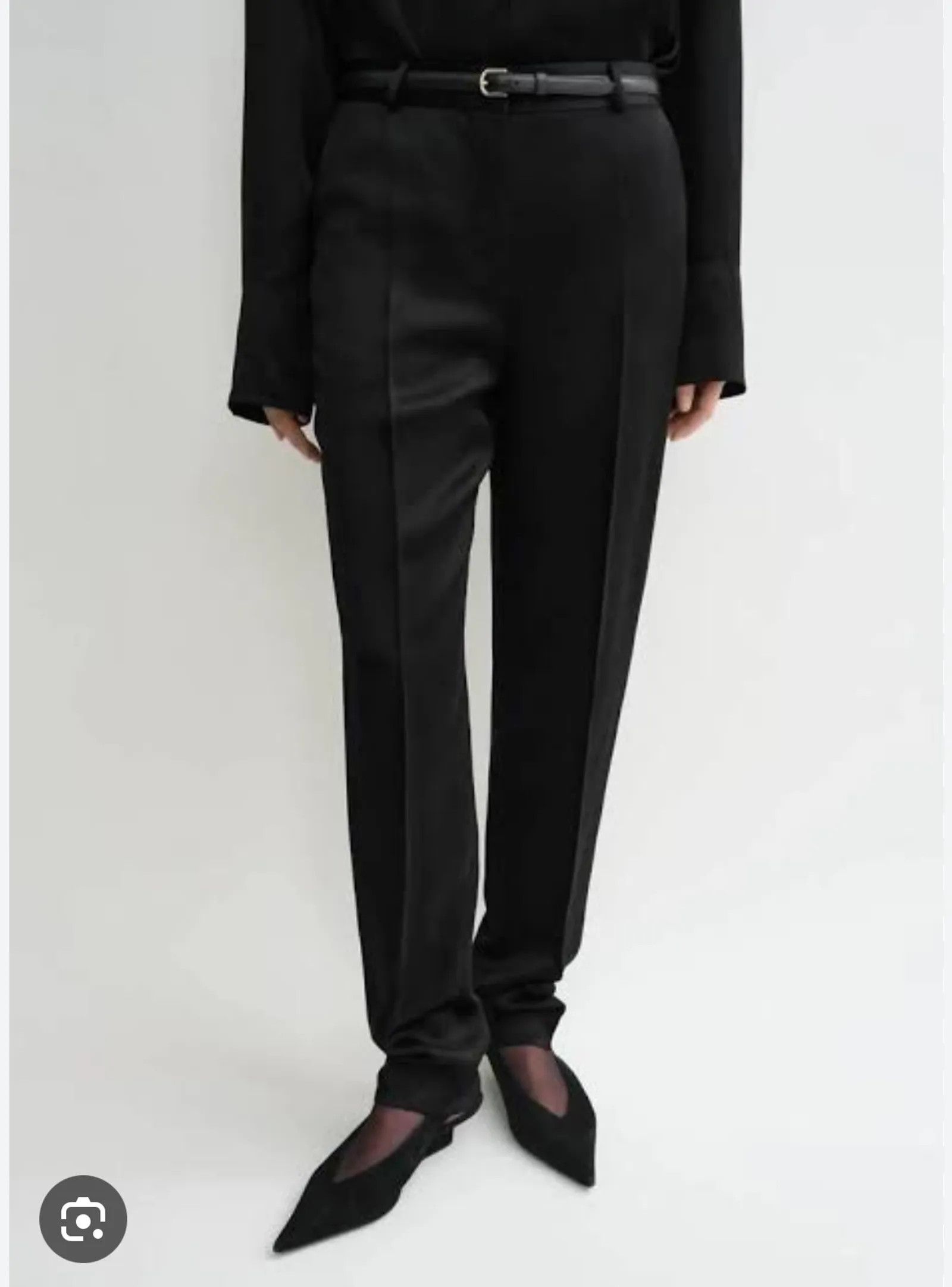Toteme Toteme Low waist satin trousers Pants Size 24" / US 00 / IT 34 - 7 Thumbnail