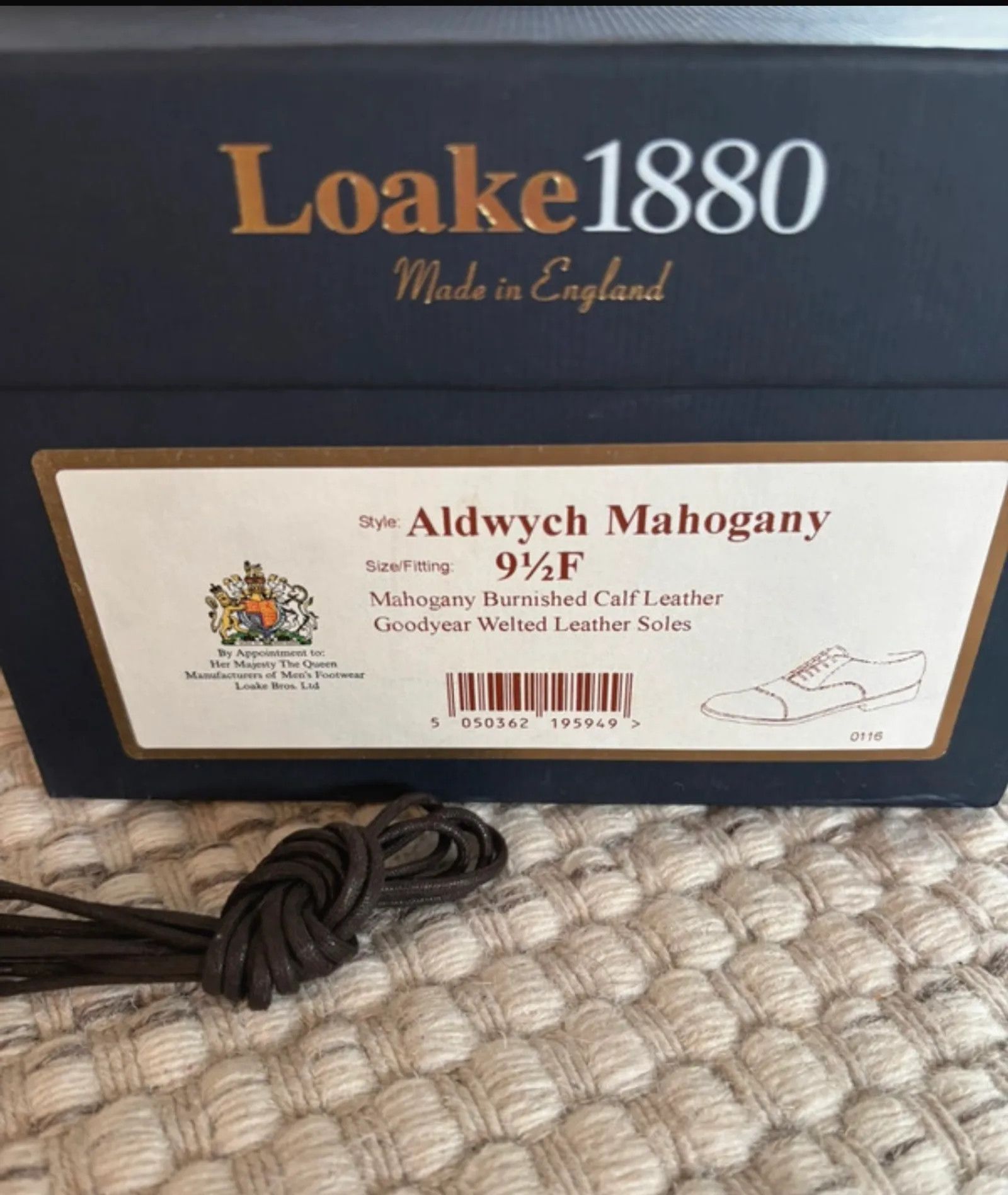 Loake Loake Aldwych Mahogany Shoes Size US 11.5 / EU 44-45 - 5 Thumbnail