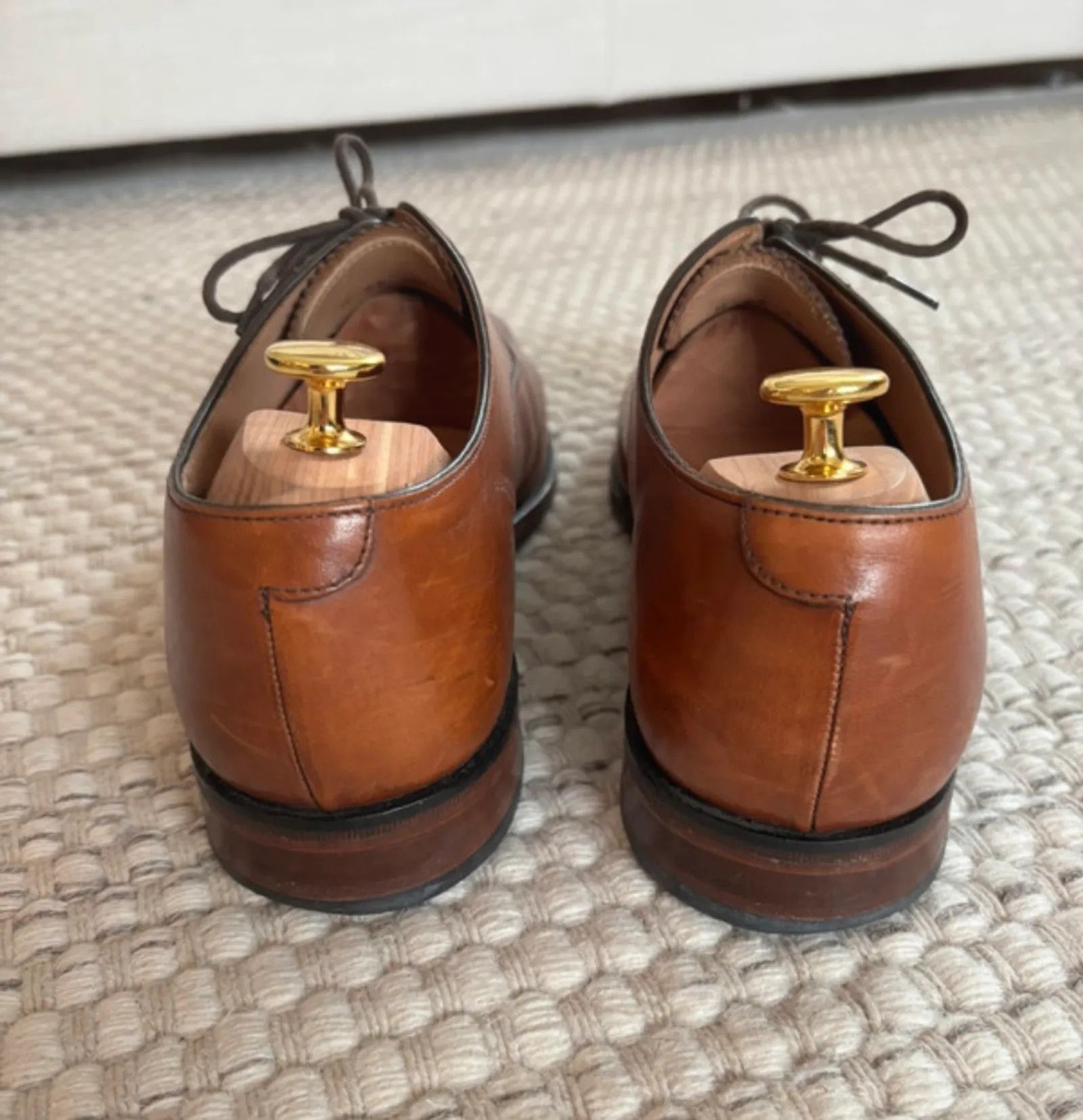 Loake Loake Aldwych Mahogany Shoes Size US 11.5 / EU 44-45 - 4 Thumbnail