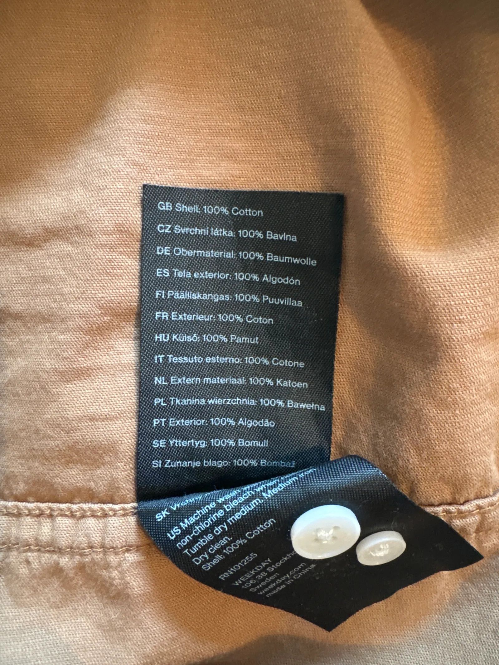 Weekday Weekday Shirt Size US M / EU 48-50 / 2 - 3 Thumbnail