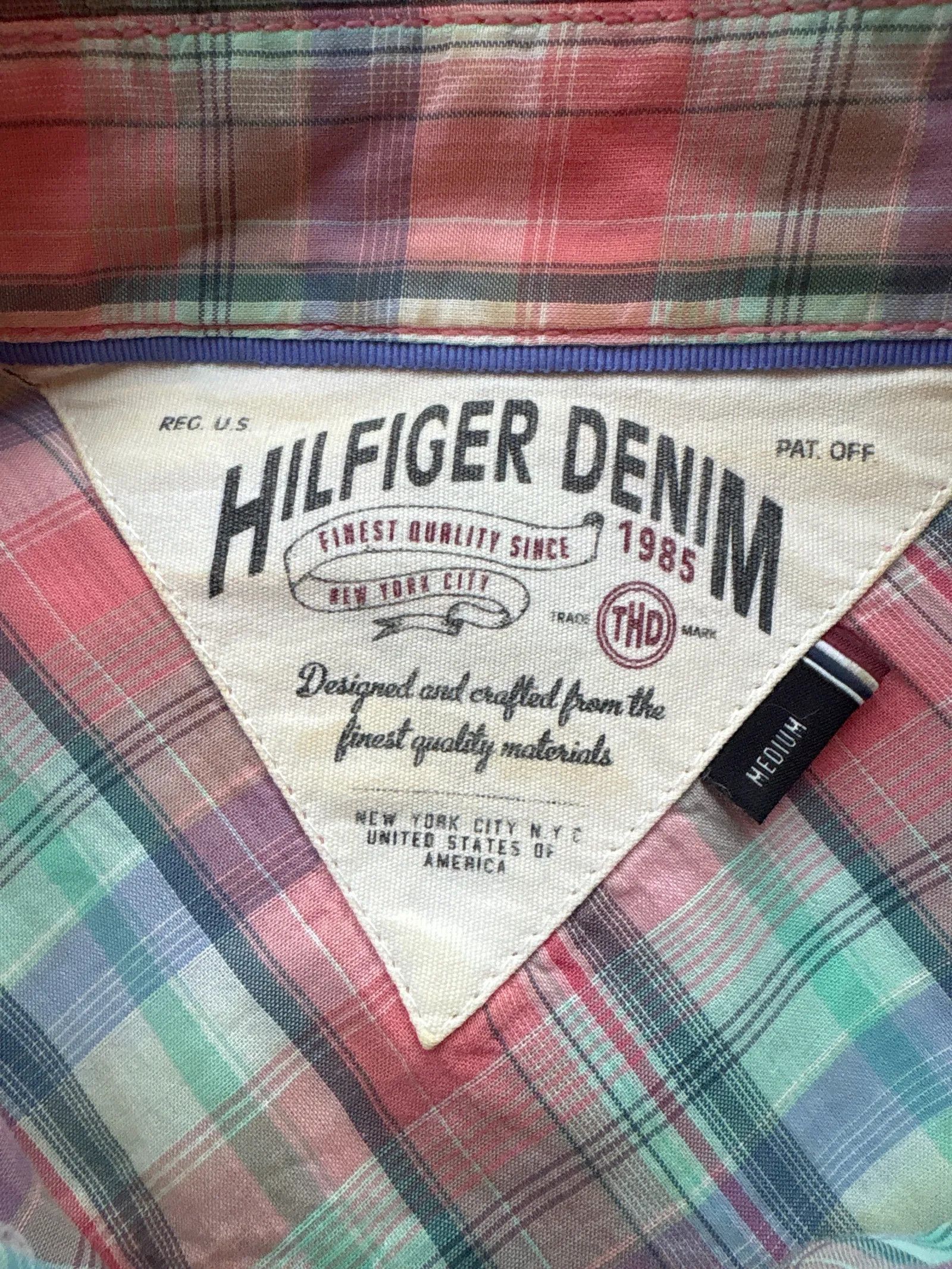 Tommy Hilfiger Hilfiger Denim Shirt Size US M / EU 48-50 / 2 - 2 Thumbnail