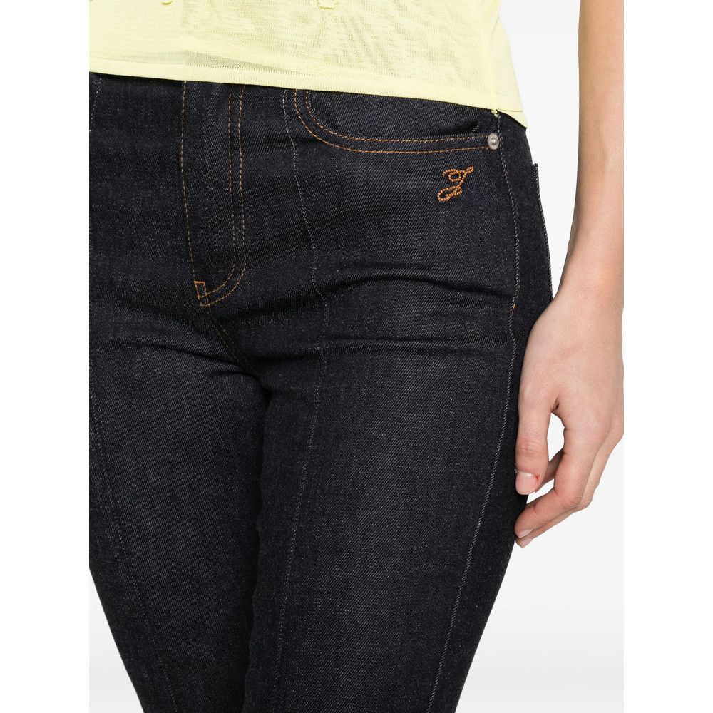 Jacquemus Jacquemus BLUE Denim - Cropped Jeans Size 24" / US 00 / IT 34 - 2 Thumbnail