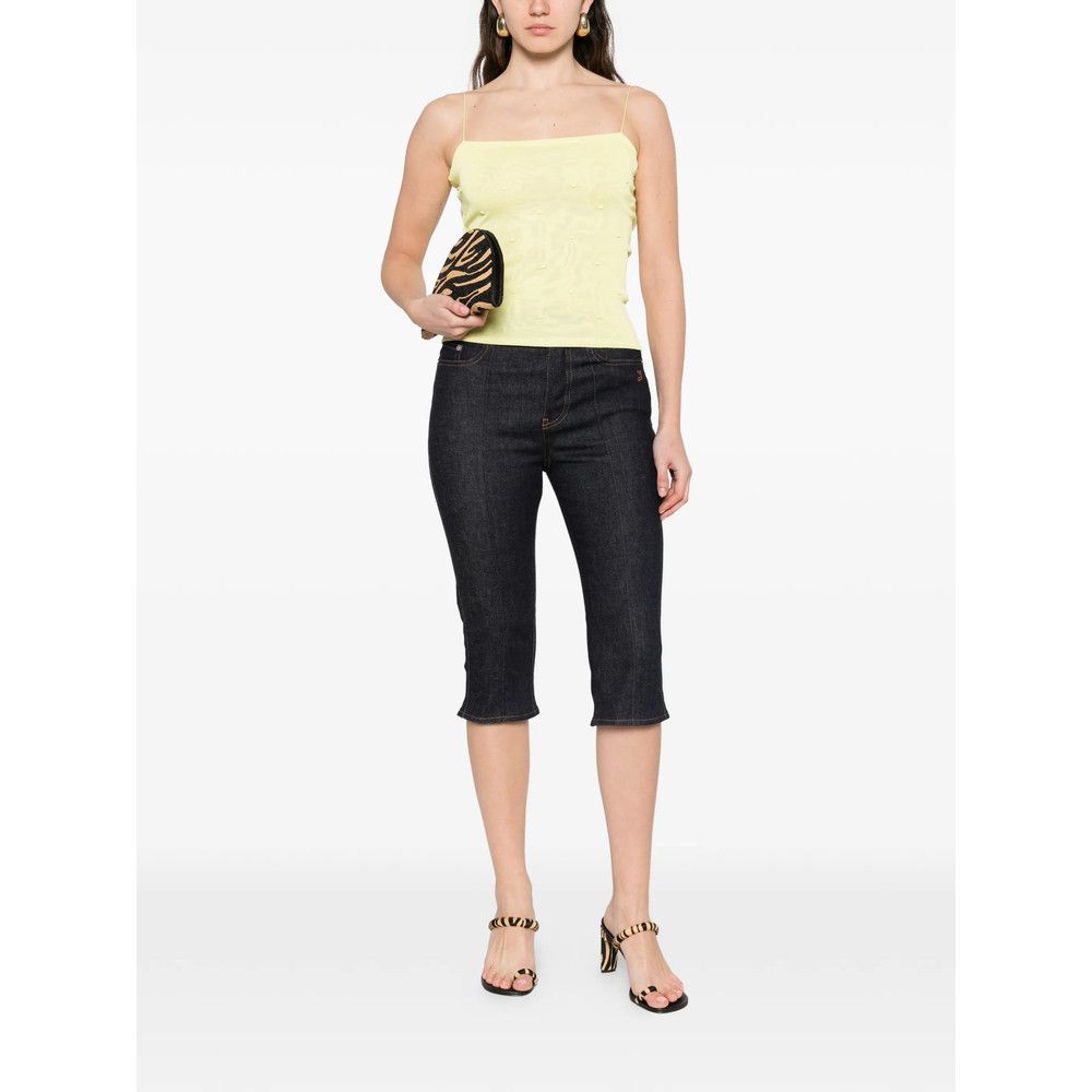 Jacquemus Jacquemus BLUE Denim - Cropped Jeans Size 24" / US 00 / IT 34 - 4 Thumbnail