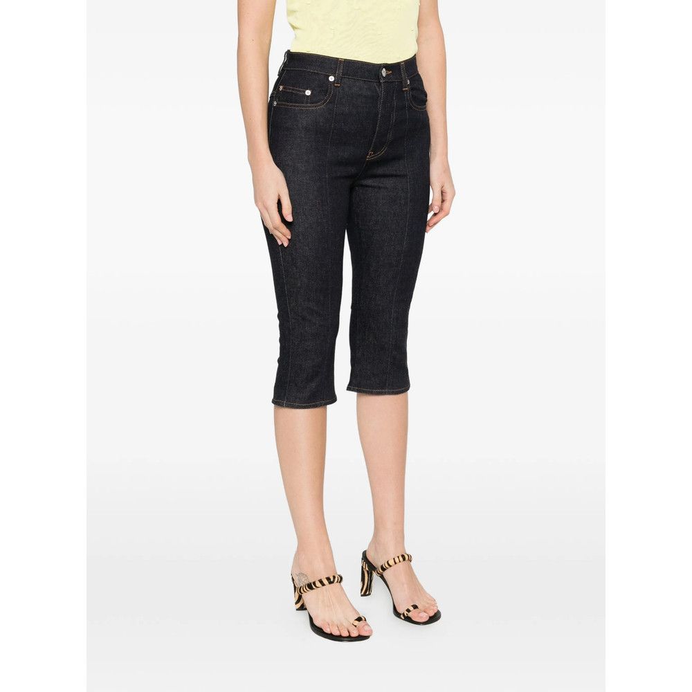 Jacquemus Jacquemus BLUE Denim - Cropped Jeans Size 24" / US 00 / IT 34 - 3 Thumbnail