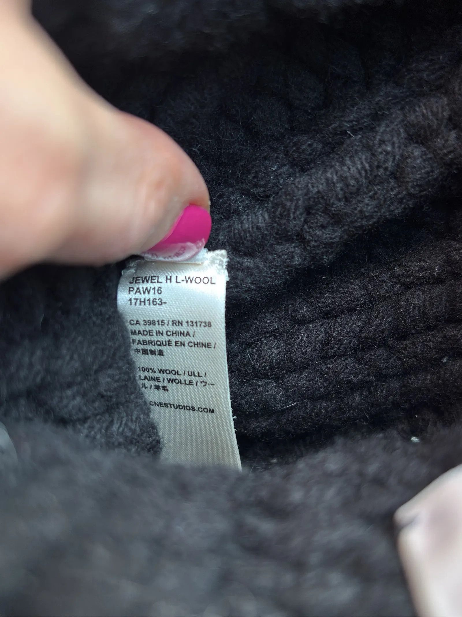 Acne Studios Acne Studios Hat Size ONE SIZE - 4 Thumbnail