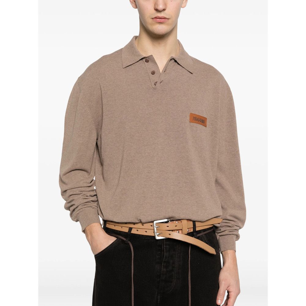 Magliano Magliano NEUTRALS Polo Shirts Size US L / EU 52-54 / 3 - 2 Thumbnail