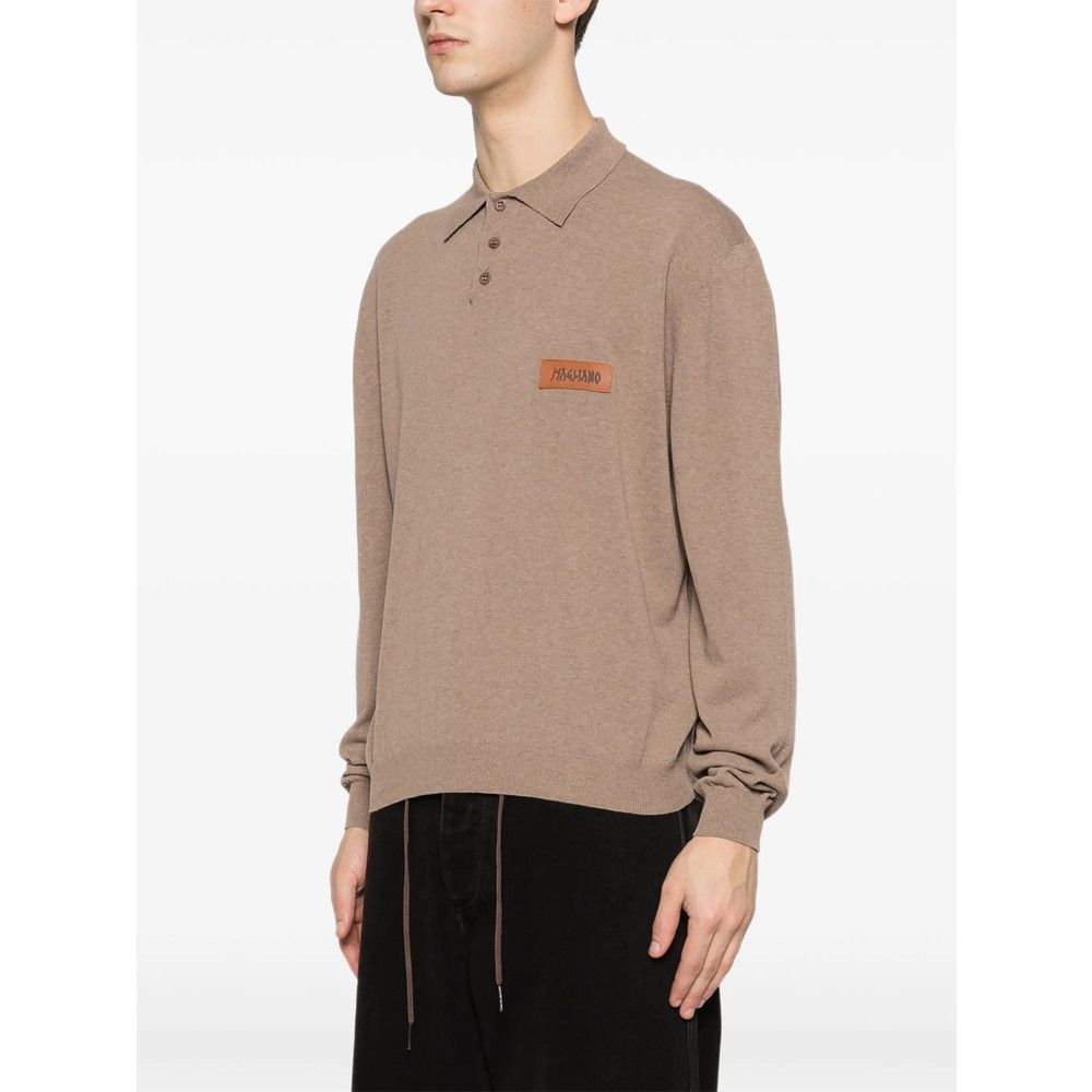 Magliano Magliano NEUTRALS Polo Shirts Size US L / EU 52-54 / 3 - 5 Thumbnail