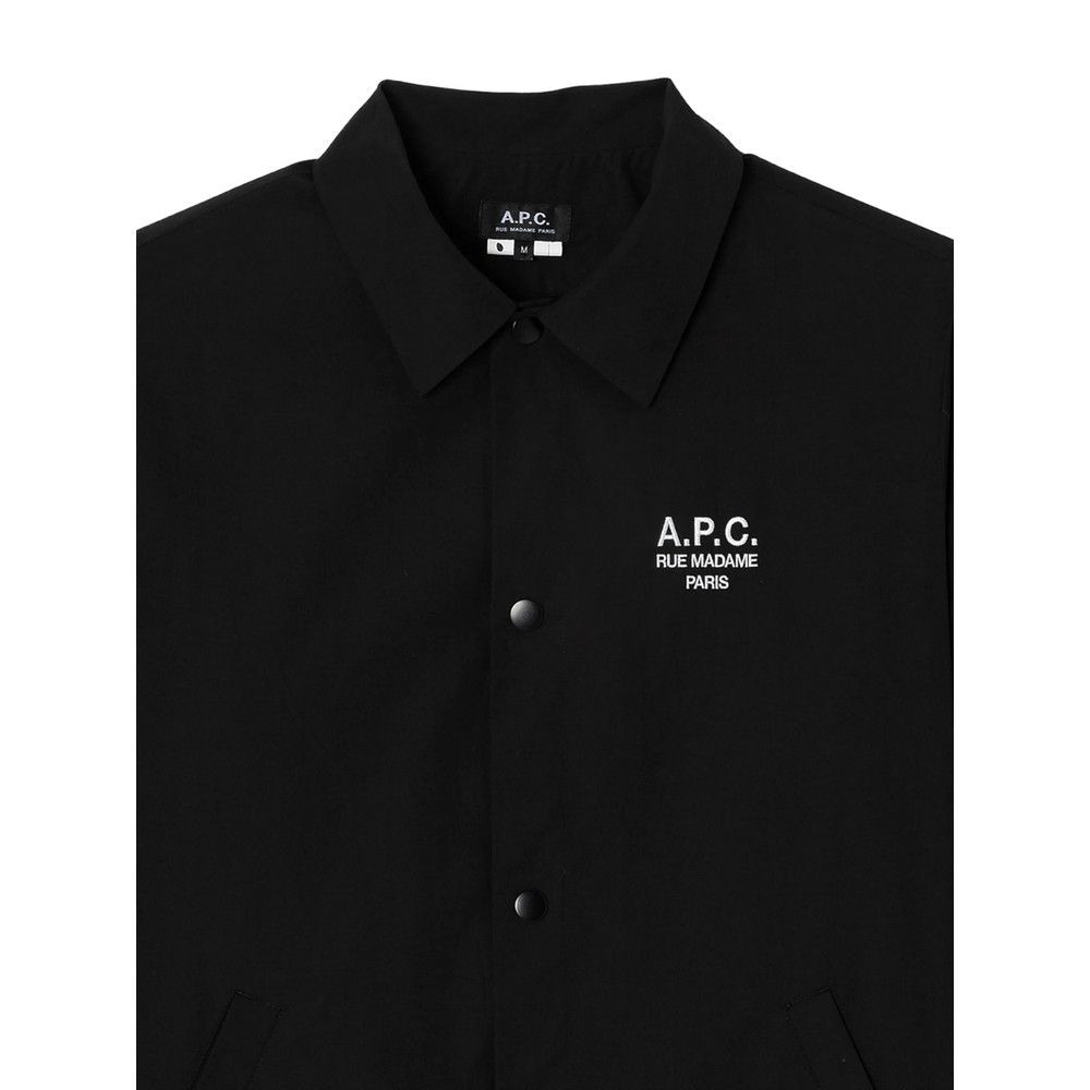 A.P.C. A.p.c. BLACK Jackets - Shirt Jackets Size US L / EU 52-54 / 3 - 2 Thumbnail