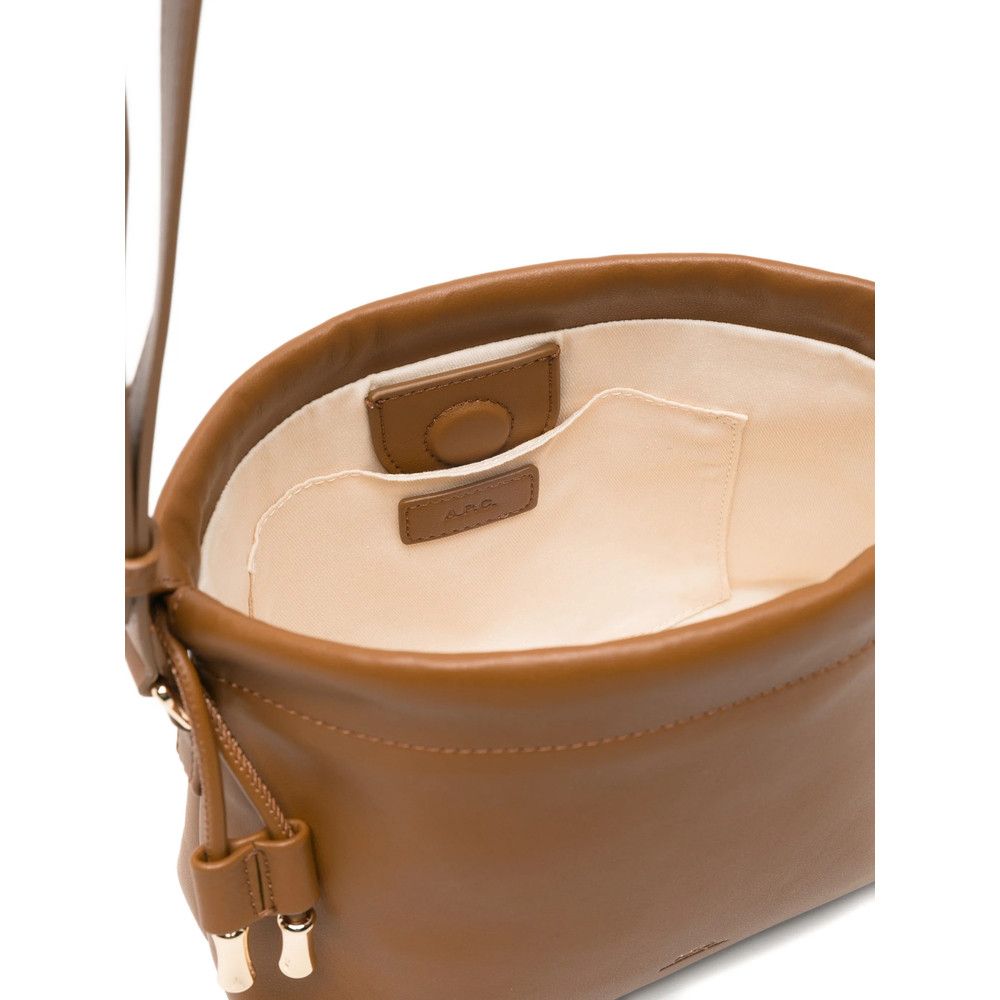 A.P.C. A.p.c. BROWN Shoulder Bags Size ONE SIZE - 2 Thumbnail