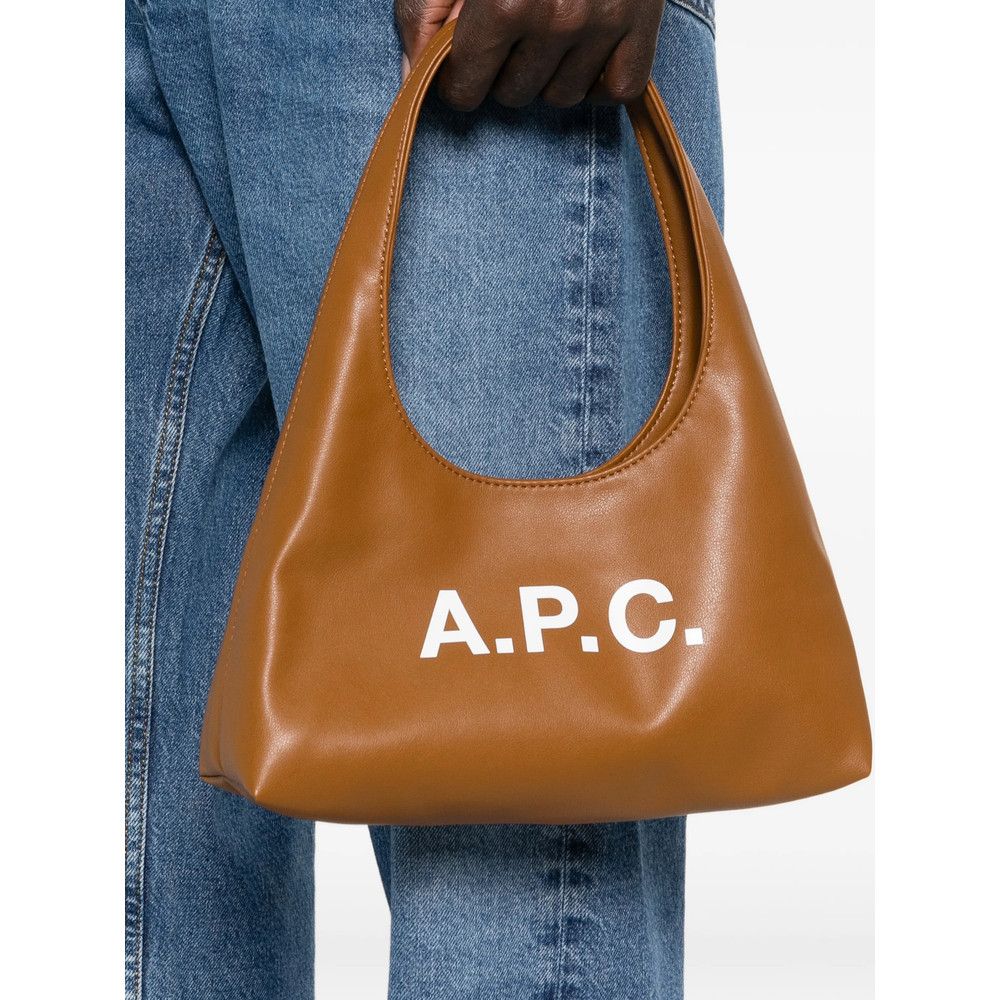 A.P.C. A.p.c. BROWN Tote Bags Size ONE SIZE - 2 Thumbnail