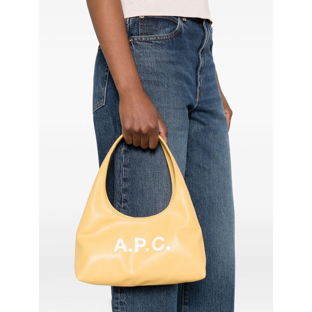 A.P.C. A.p.c. YELLOW Shoulder Bags Size ONE SIZE - 3 Thumbnail