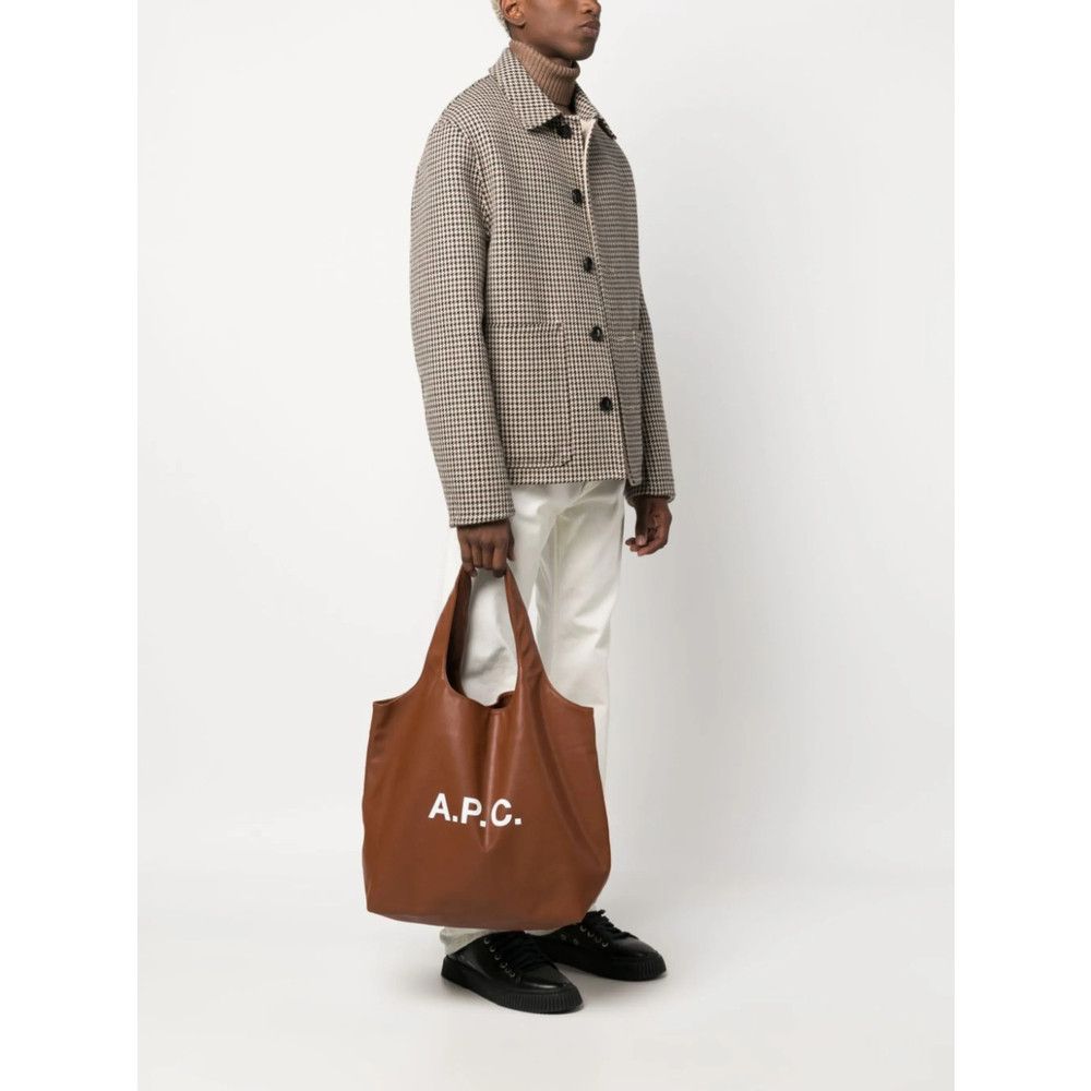 A.P.C. A.p.c. BROWN Tote Bags Size ONE SIZE - 2 Thumbnail