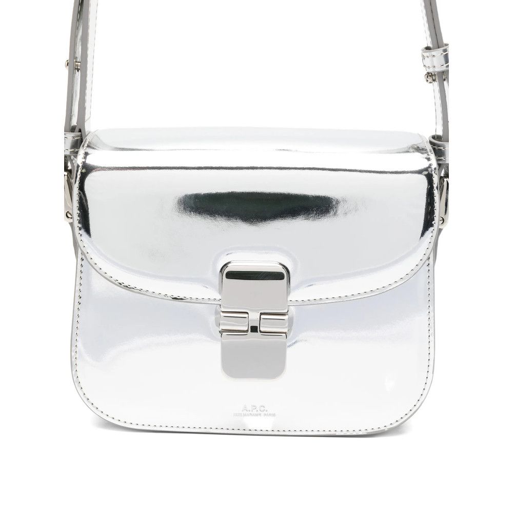A.P.C. A.p.c. SILVER Shoulder Bags Size ONE SIZE - 2 Thumbnail