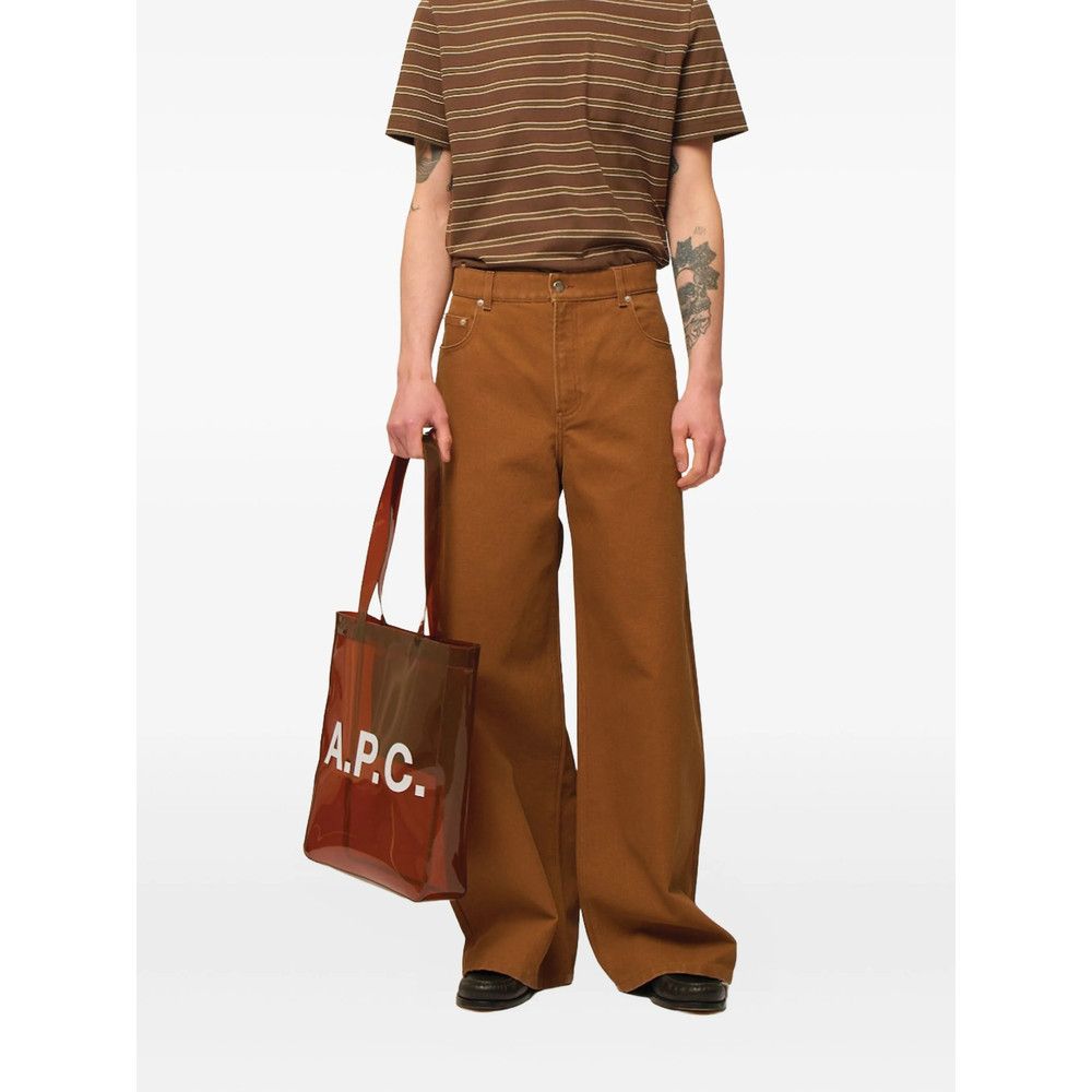 A.P.C. A.p.c. BROWN Tote Bags Size ONE SIZE - 2 Thumbnail