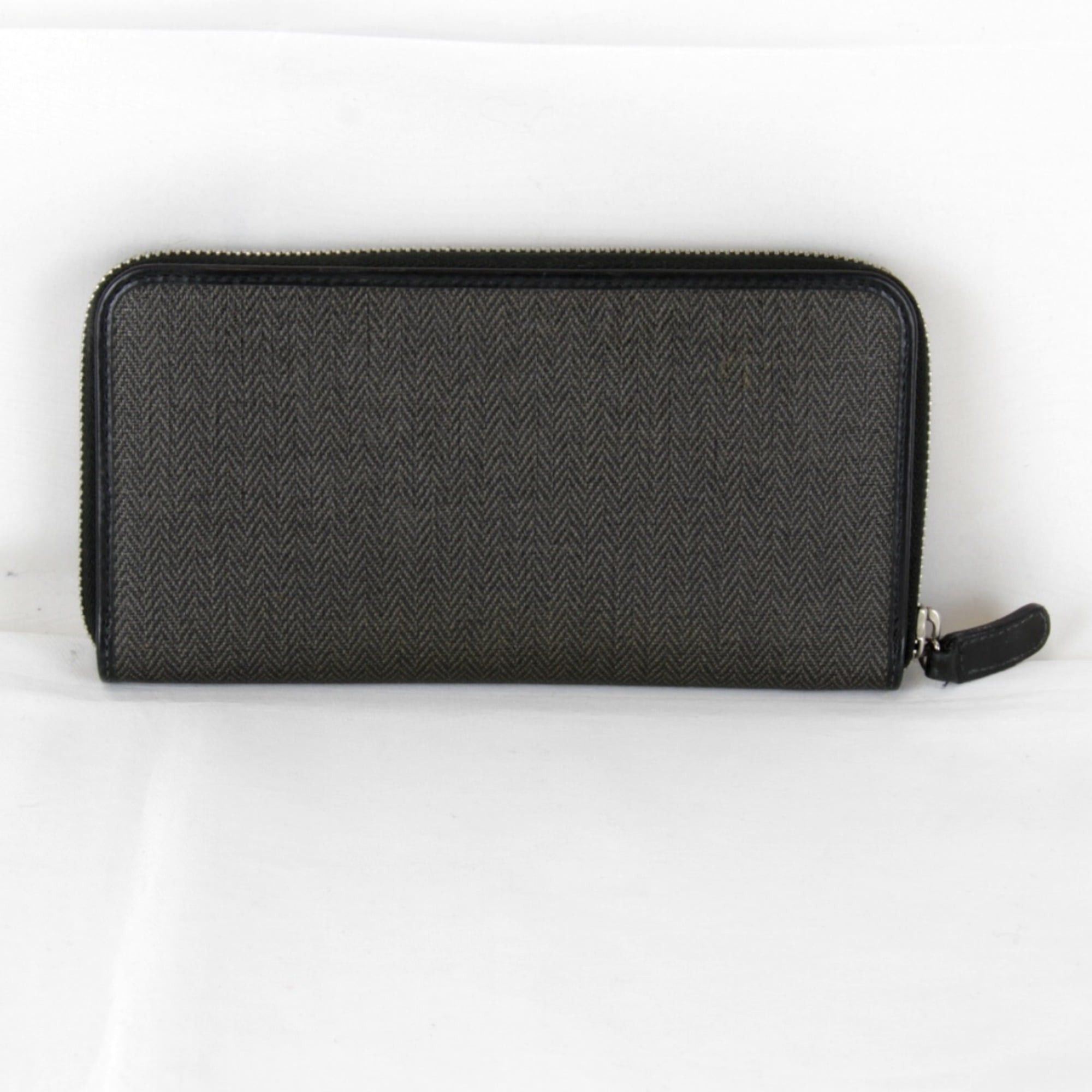 Bvlgari BVLGARI Weekend Round Zip Long Wallet in Black Leather for Women Size ONE SIZE - 2 Thumbnail