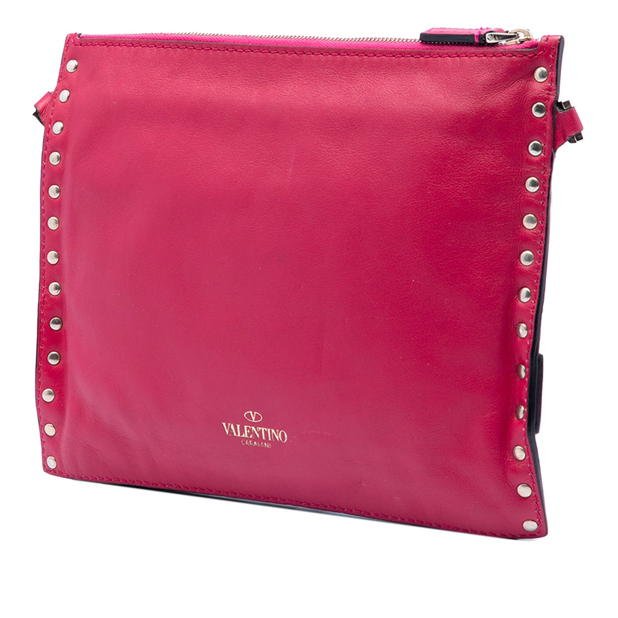 Valentino Leather Rockstud Triple Zip Crossbody Size ONE SIZE - 2 Thumbnail