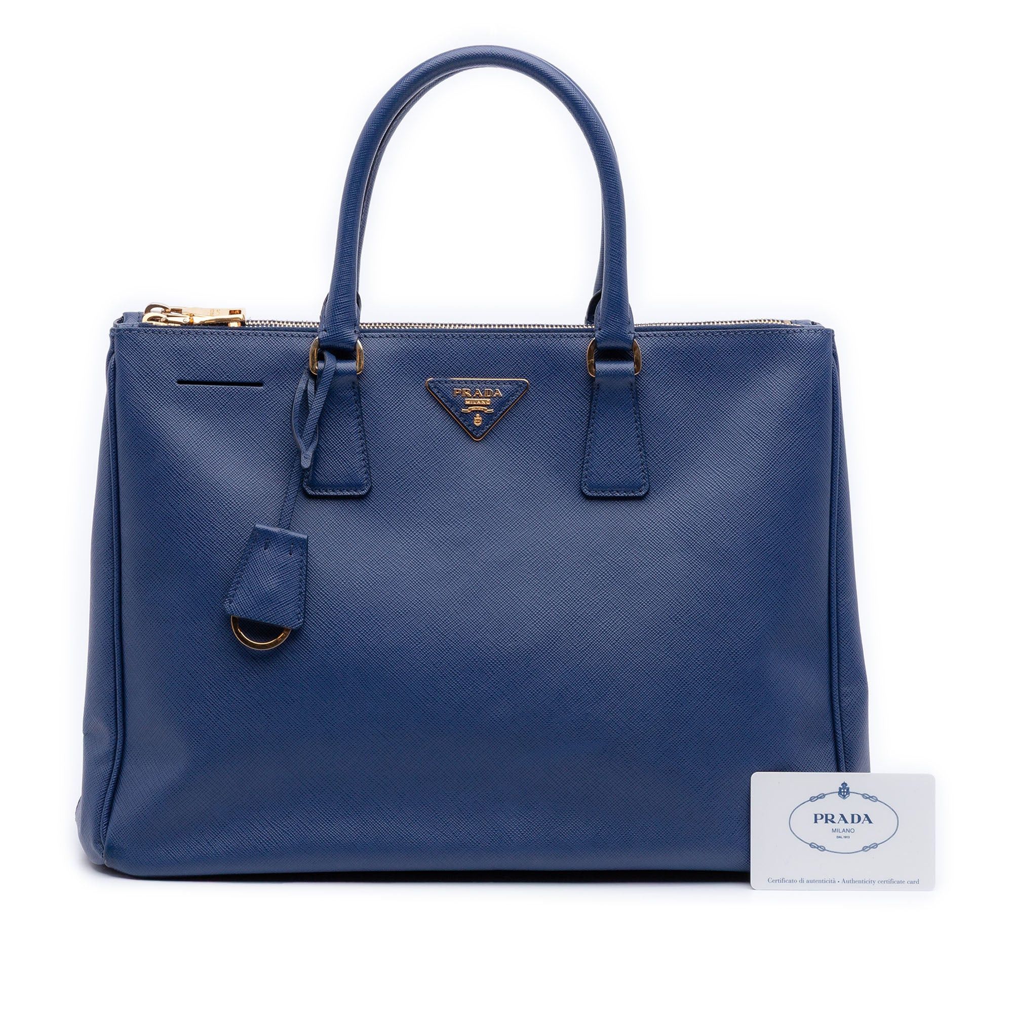 Prada Large Saffiano Lux Galleria Double Zip Satchel Size ONE SIZE - 11 Thumbnail