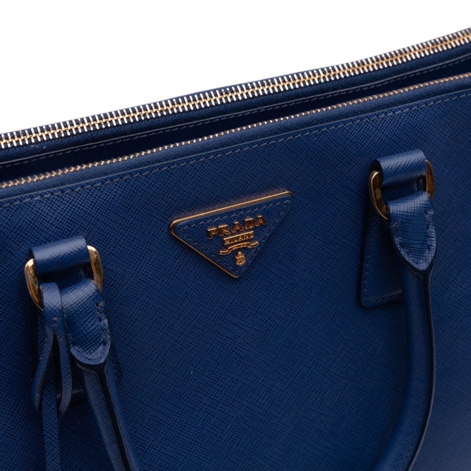 Prada Large Saffiano Lux Galleria Double Zip Satchel Size ONE SIZE - 7 Thumbnail