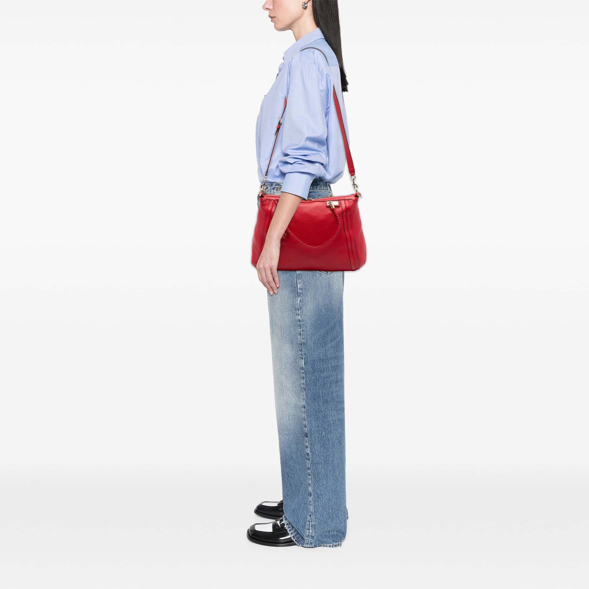 Gucci Calfskin Bella Satchel Size ONE SIZE - 8 Thumbnail