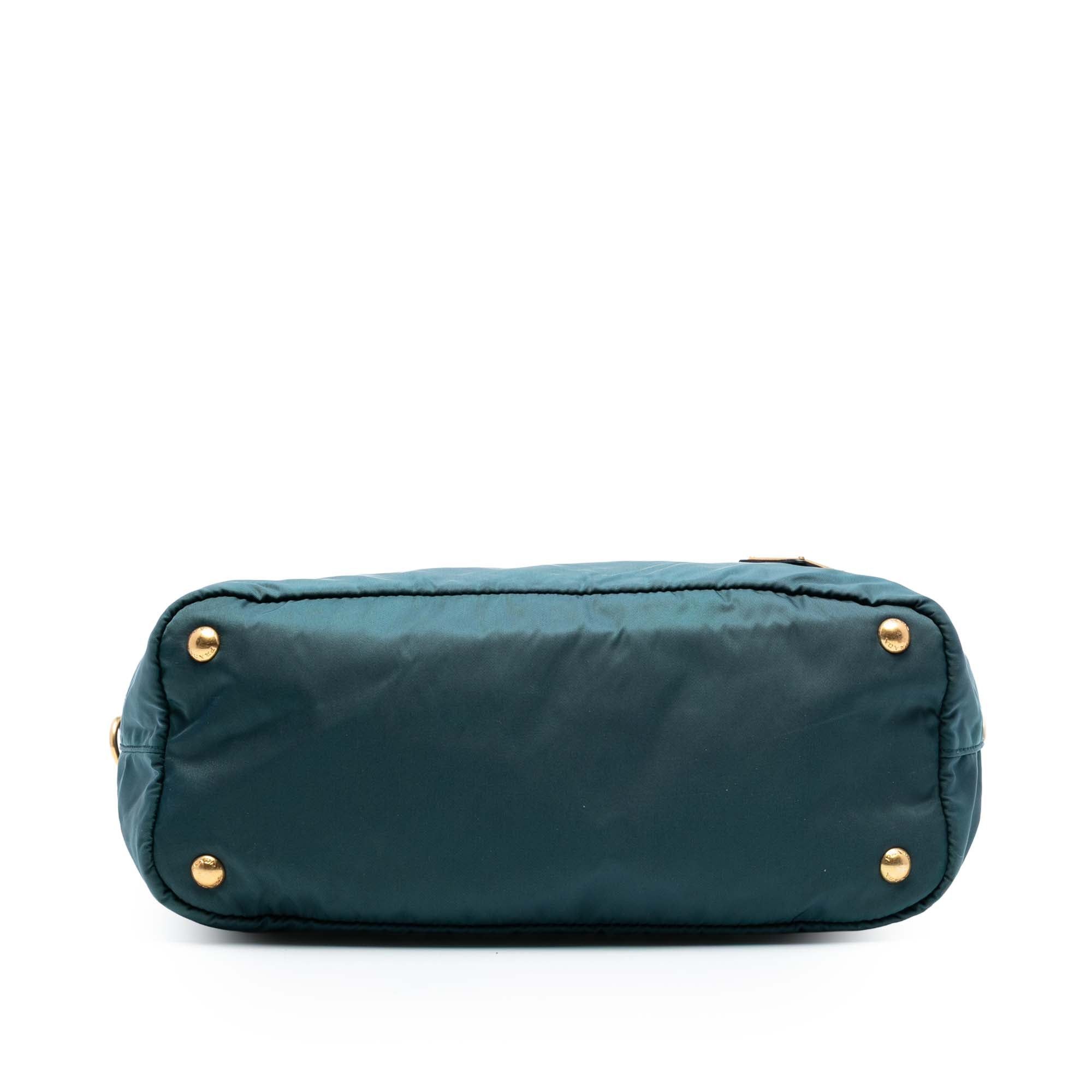 Prada Saffiano Trimmed Tessuto Zip Top Convertible Tote Size ONE SIZE - 3 Thumbnail