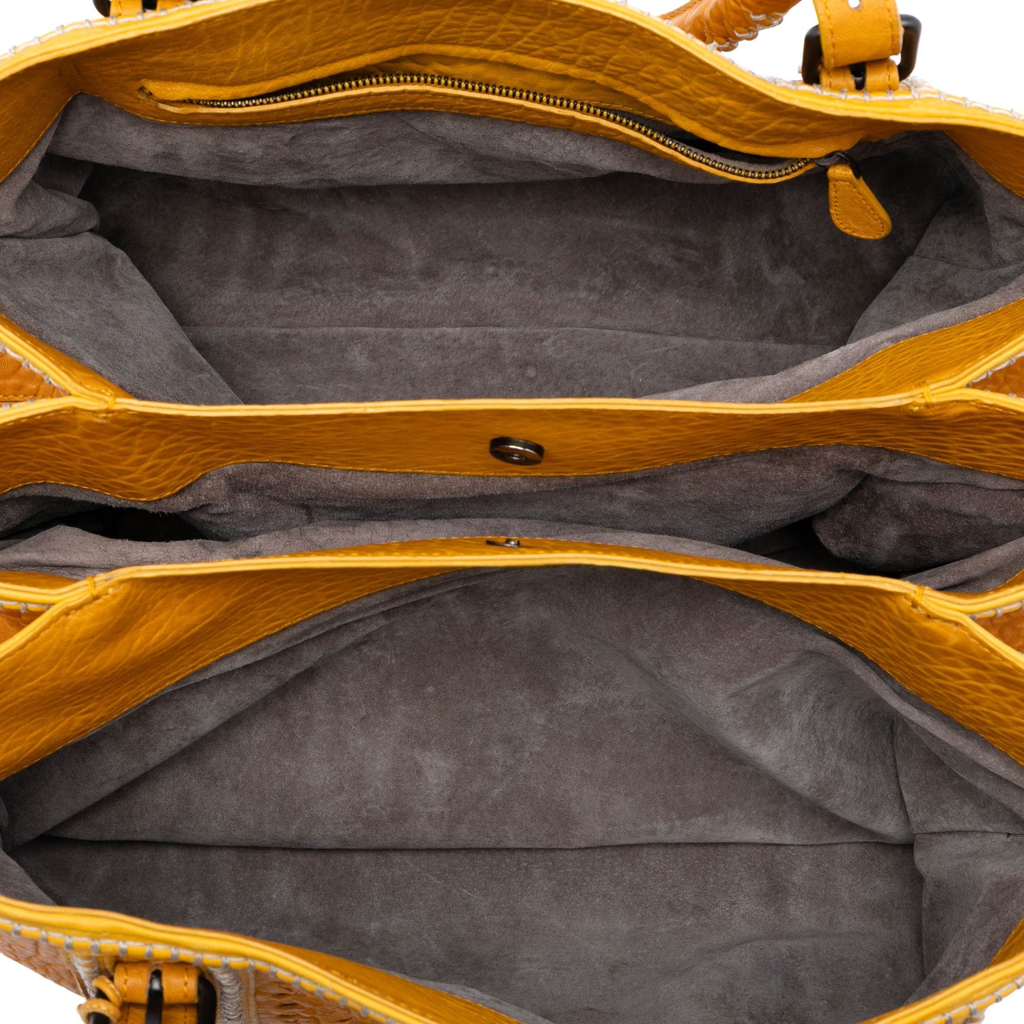Bottega Veneta Medium Nappa Intrecciato Punto Mocassino Roma Tote Size ONE SIZE - 4 Thumbnail