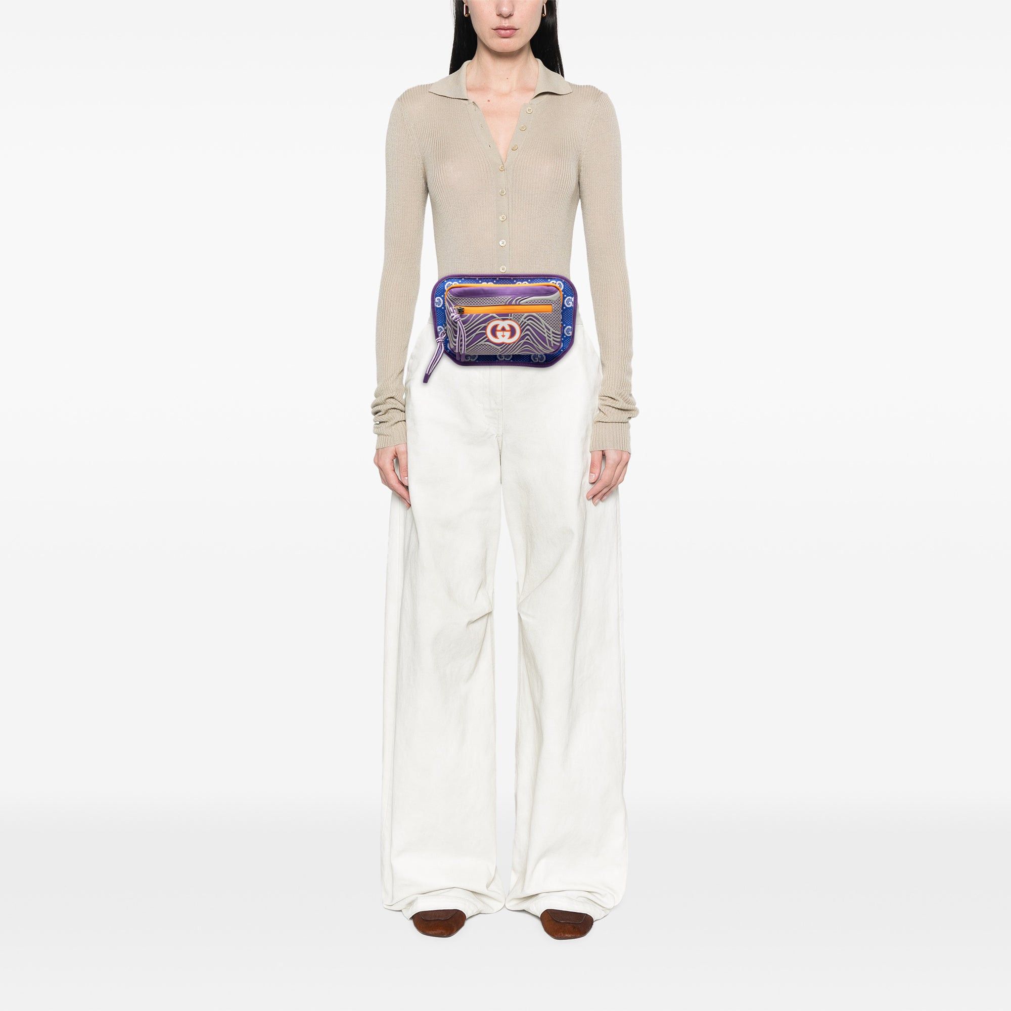 Gucci GG Nylon and Rubber Belt Bag Size ONE SIZE - 7 Thumbnail