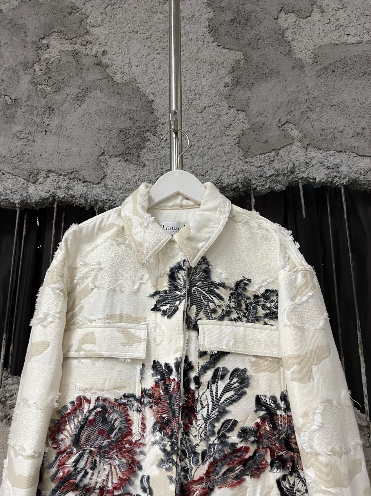 Dior Dior Distressed Denim Jacket Size XS / US 0-2 / IT 36-38 - 3 Thumbnail