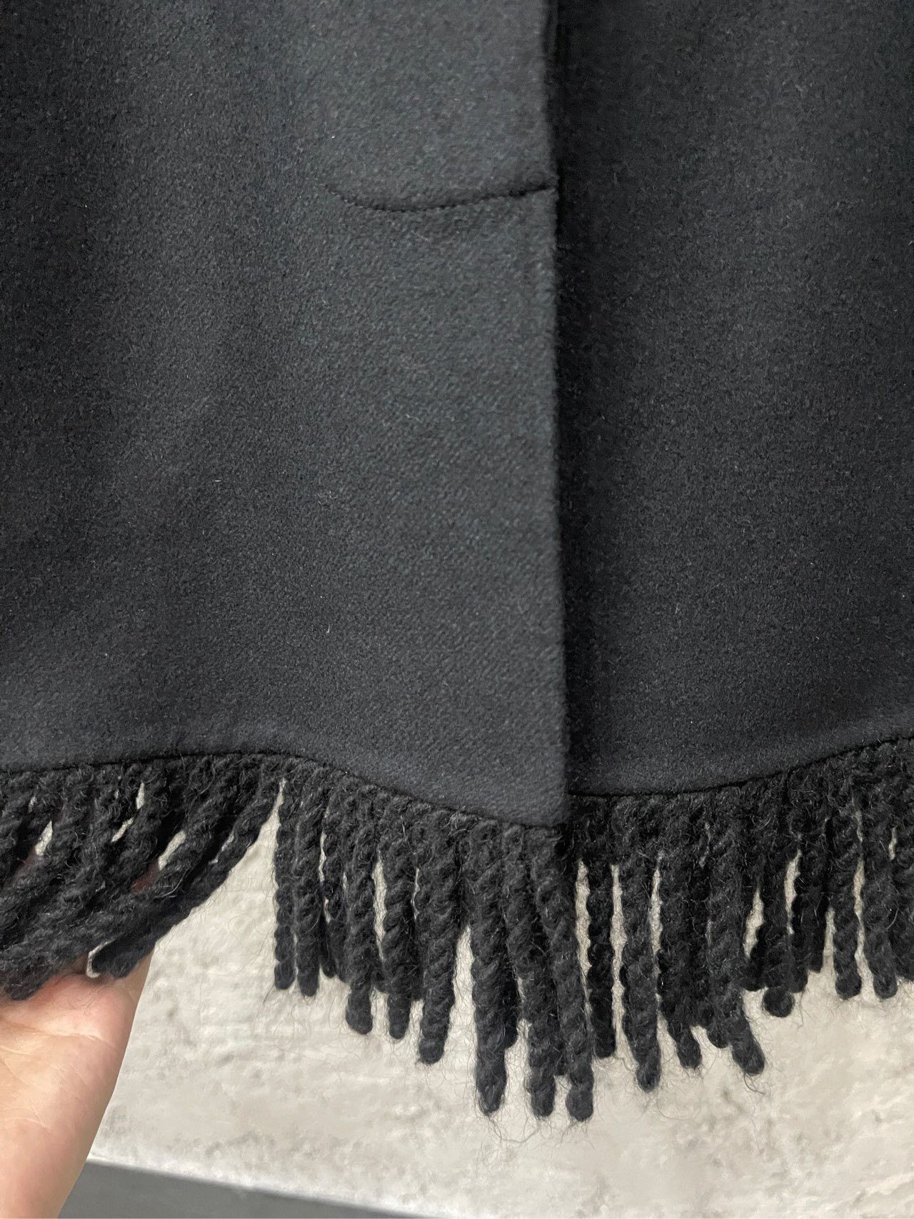 Dior Dior Wool Fringe Coat Size XS / US 0-2 / IT 36-38 - 5 Thumbnail