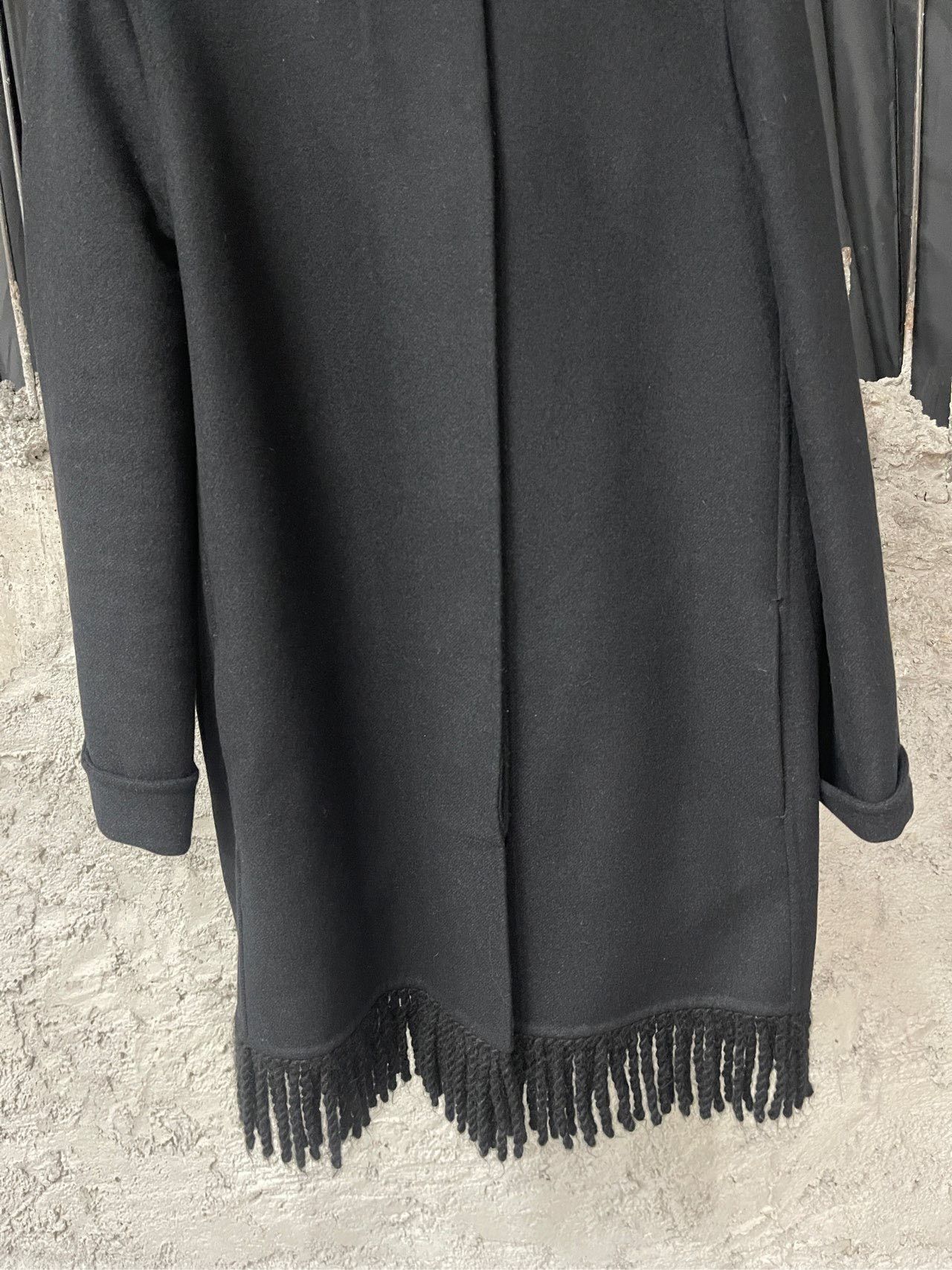 Dior Dior Wool Fringe Coat Size XS / US 0-2 / IT 36-38 - 4 Thumbnail