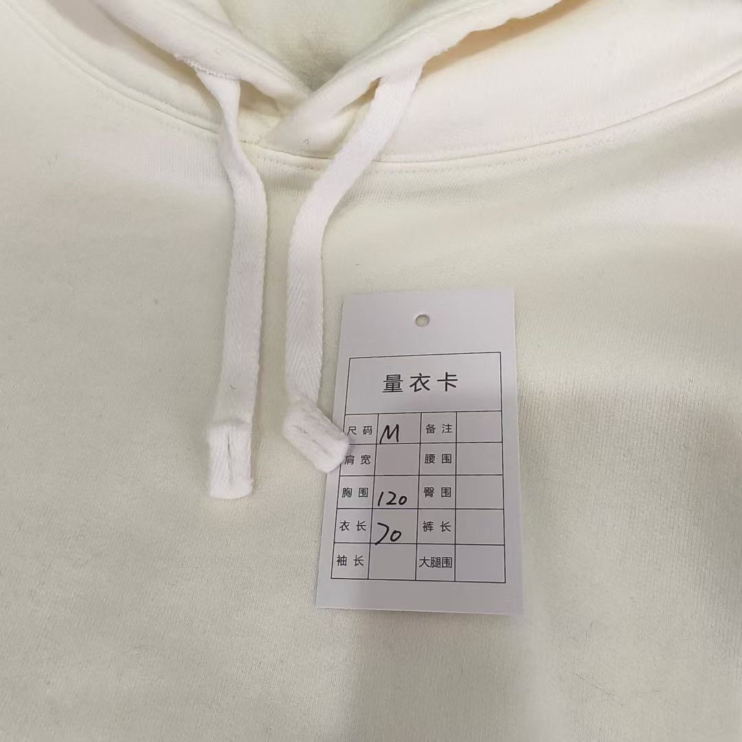 Dior Dior 1947 Embroidered Letter Beige Hoodie Size US M / EU 48-50 / 2 - 7 Thumbnail