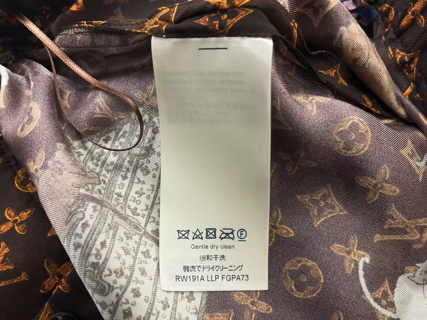Louis Vuitton Louis Vuitton Monogram Cat Print Silk Shorts Size 38" / US 16 / IT 52 - 3 Thumbnail