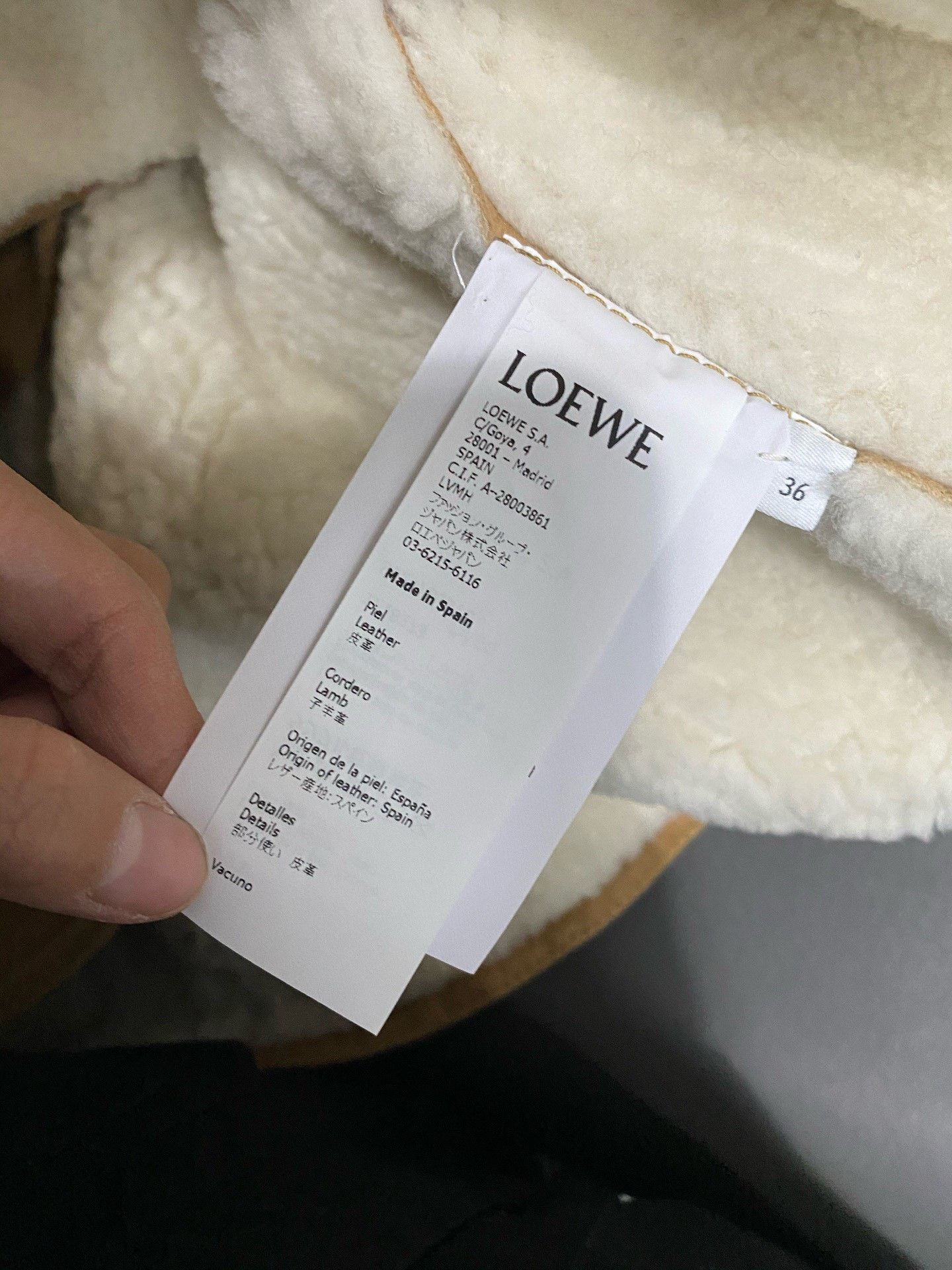 Loewe Loewe Fur Leather Jacket Size XS / US 0-2 / IT 36-38 - 6 Thumbnail
