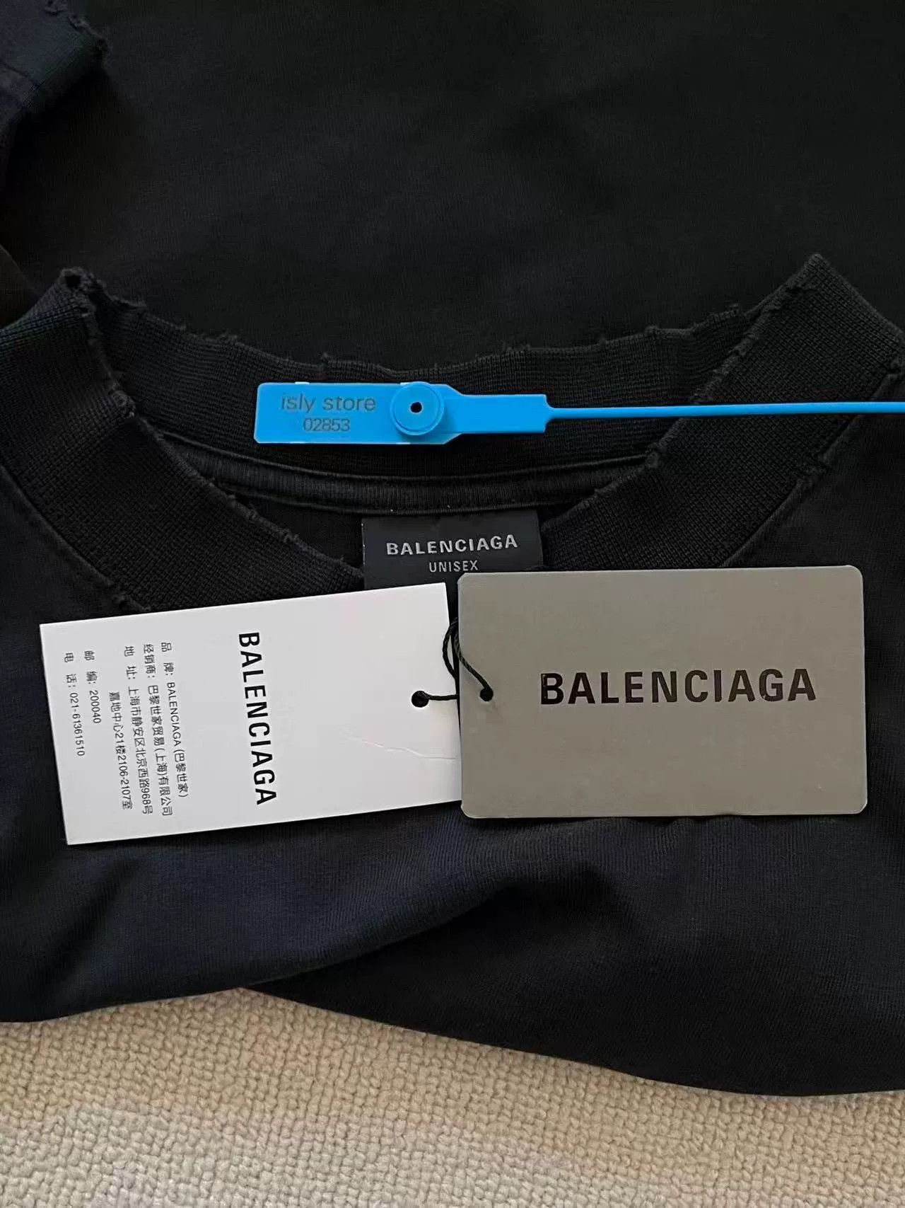 Balenciaga Balenciaga Letter Print Loose Short-Sleeve T-Shirt Size US M / EU 48-50 / 2 - 5 Thumbnail