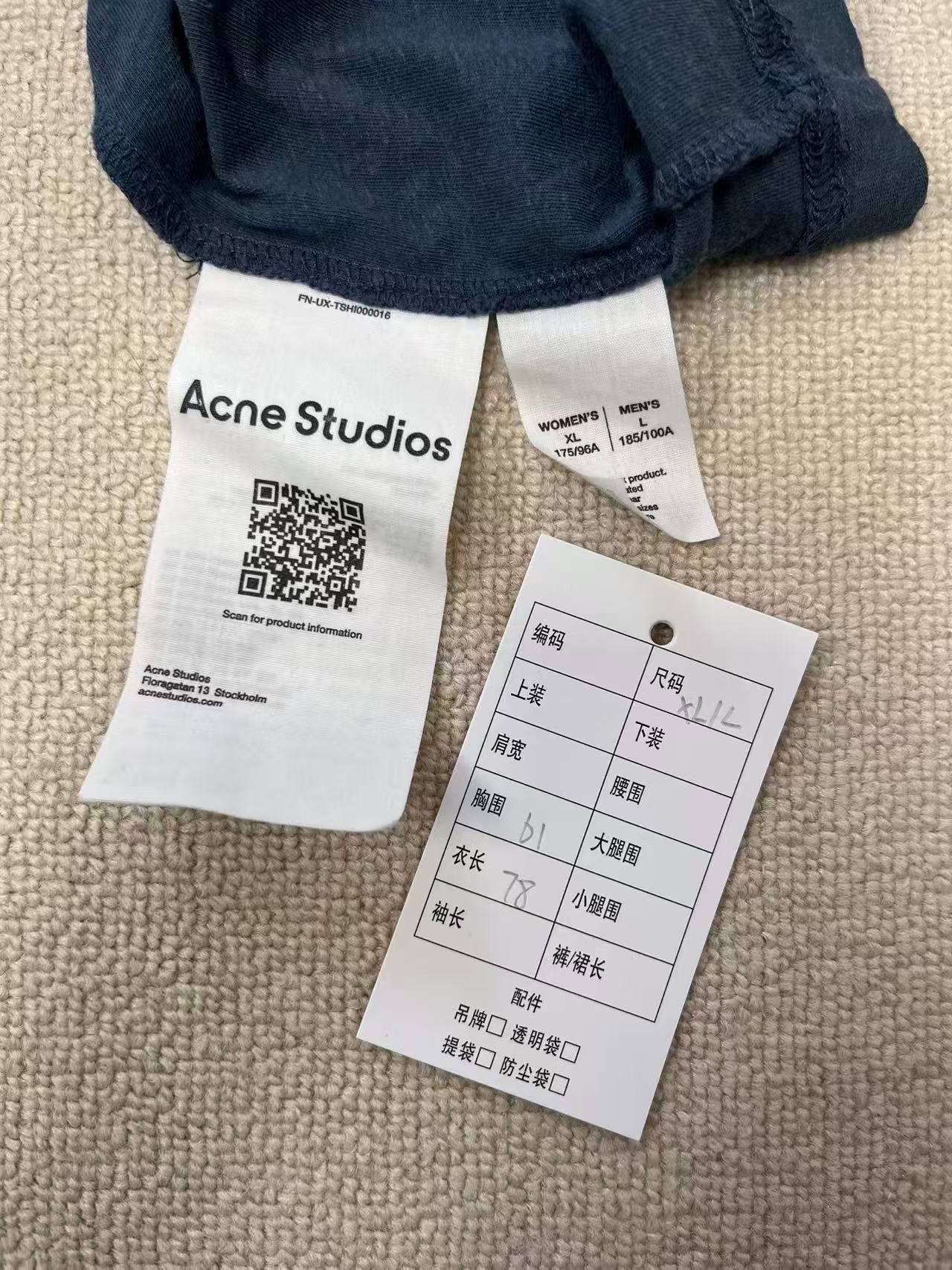 Acne Studios Acne Studios 1996 Letter Print Oversized T-shirt Size US L / EU 52-54 / 3 - 4 Thumbnail