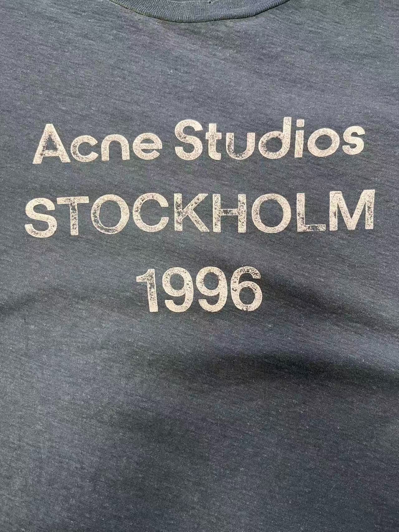 Acne Studios Acne Studios 1996 Letter Print Oversized T-shirt Size US L / EU 52-54 / 3 - 3 Thumbnail