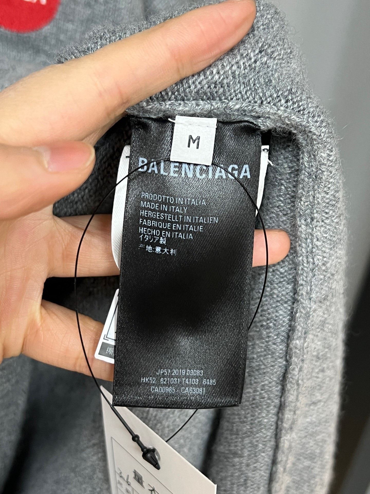 Balenciaga Balenciaga Mastercard Knit Sweater Size US M / EU 48-50 / 2 - 4 Thumbnail