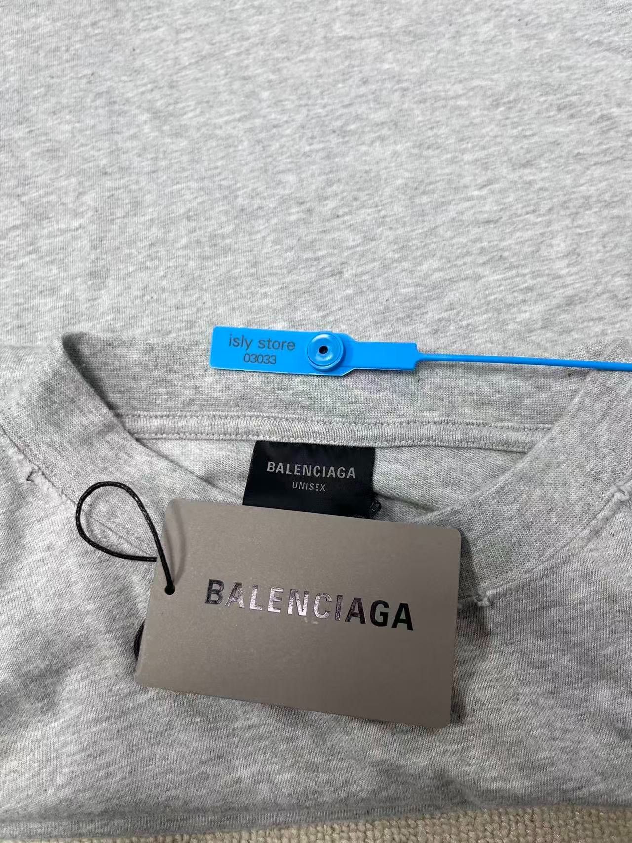 Balenciaga Balenciaga Logo Print Loose Short-Sleeve T-Shirt Size US L / EU 52-54 / 3 - 4 Thumbnail