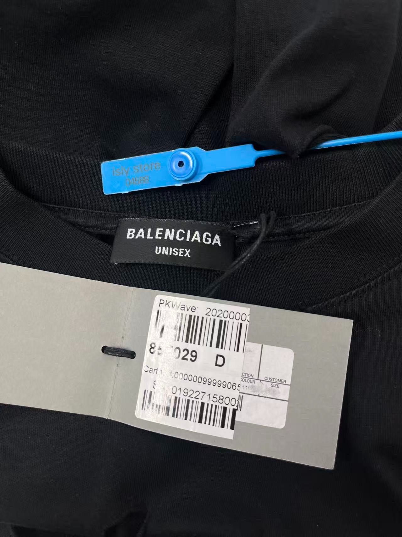 Balenciaga Balenciaga 2B Logo Embroidered Crewneck T-shirt Size US M / EU 48-50 / 2 - 5 Thumbnail