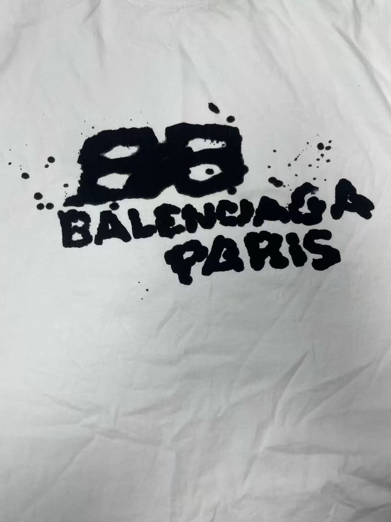 Balenciaga Balenciaga Logo Print Crewneck Short Sleeve T-Shirt Size US S / EU 44-46 / 1 - 3 Thumbnail