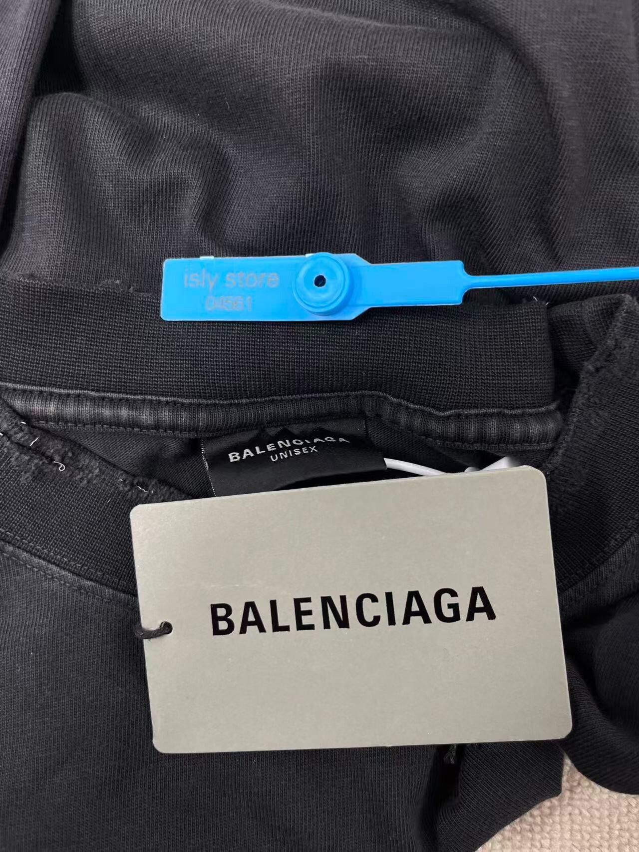 Balenciaga Balenciaga Graphic Logo Print Crewneck T-Shirt Size US M / EU 48-50 / 2 - 5 Thumbnail