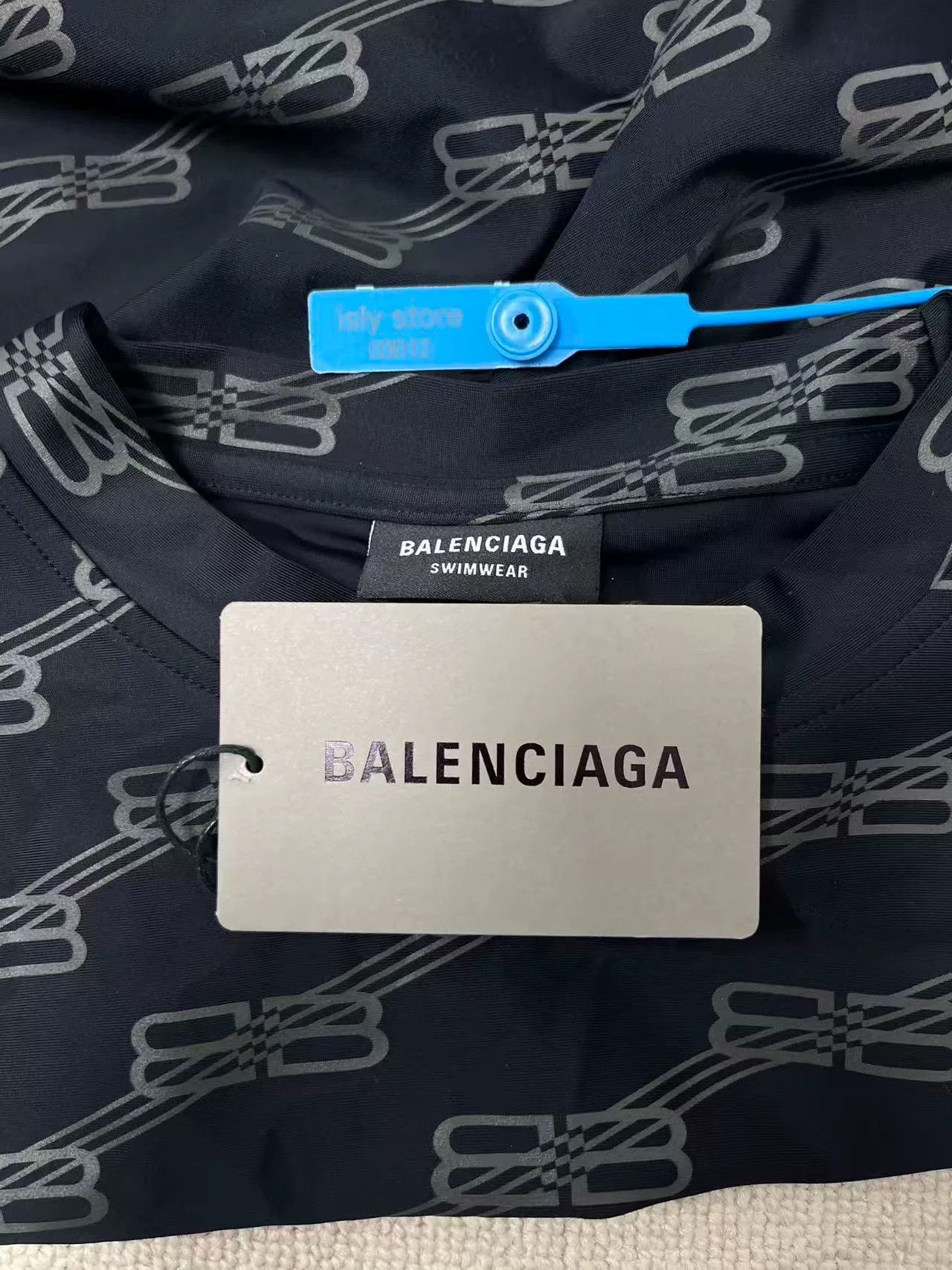 Balenciaga Balenciaga Men's Oversized Print Crewneck T-shirt Size US XS / EU 42 / 0 - 4 Thumbnail