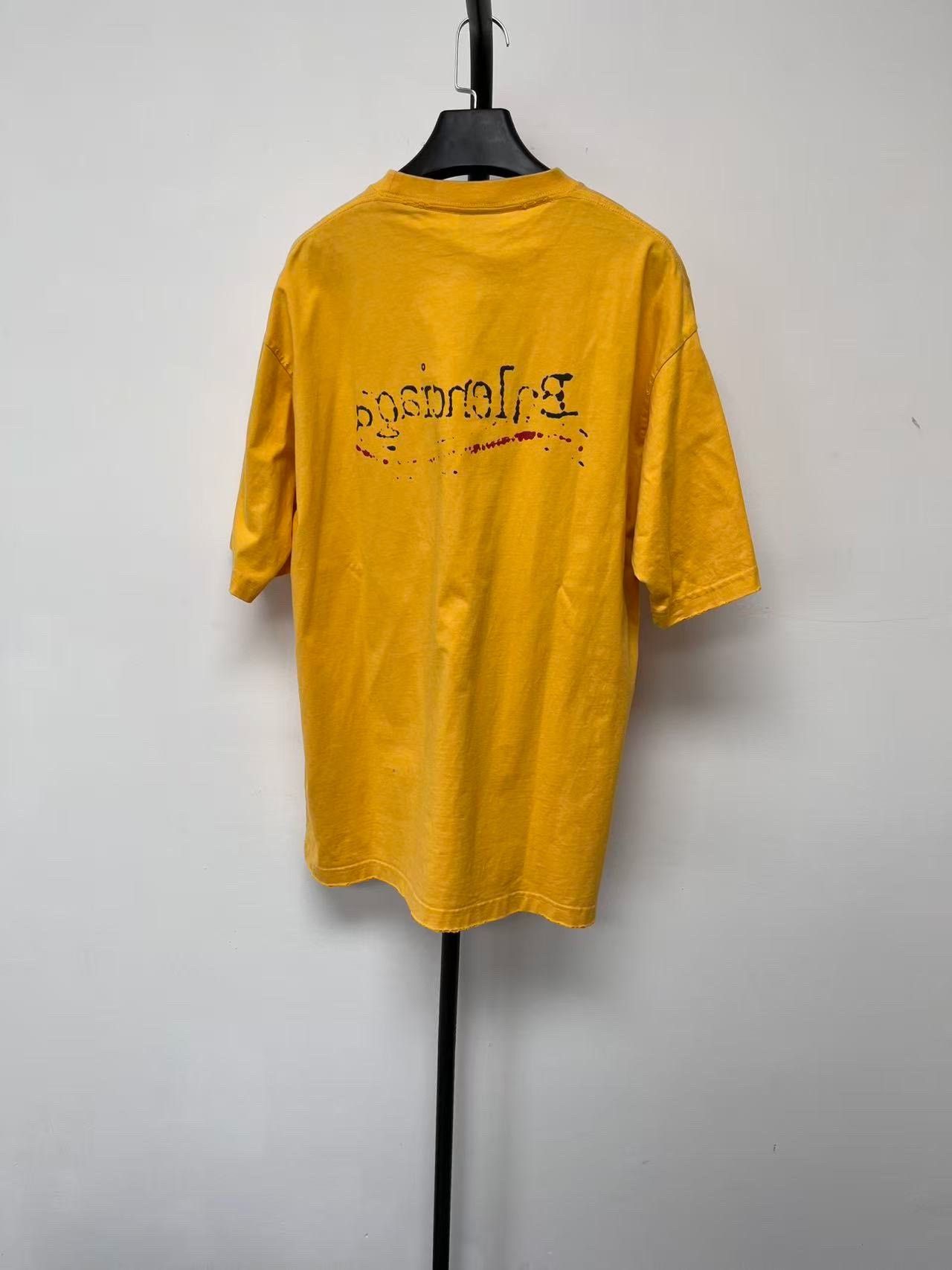 Balenciaga Balenciaga Logo Print Crewneck Short-Sleeve Tee Size XS / US 0-2 / IT 36-38 - 2 Thumbnail