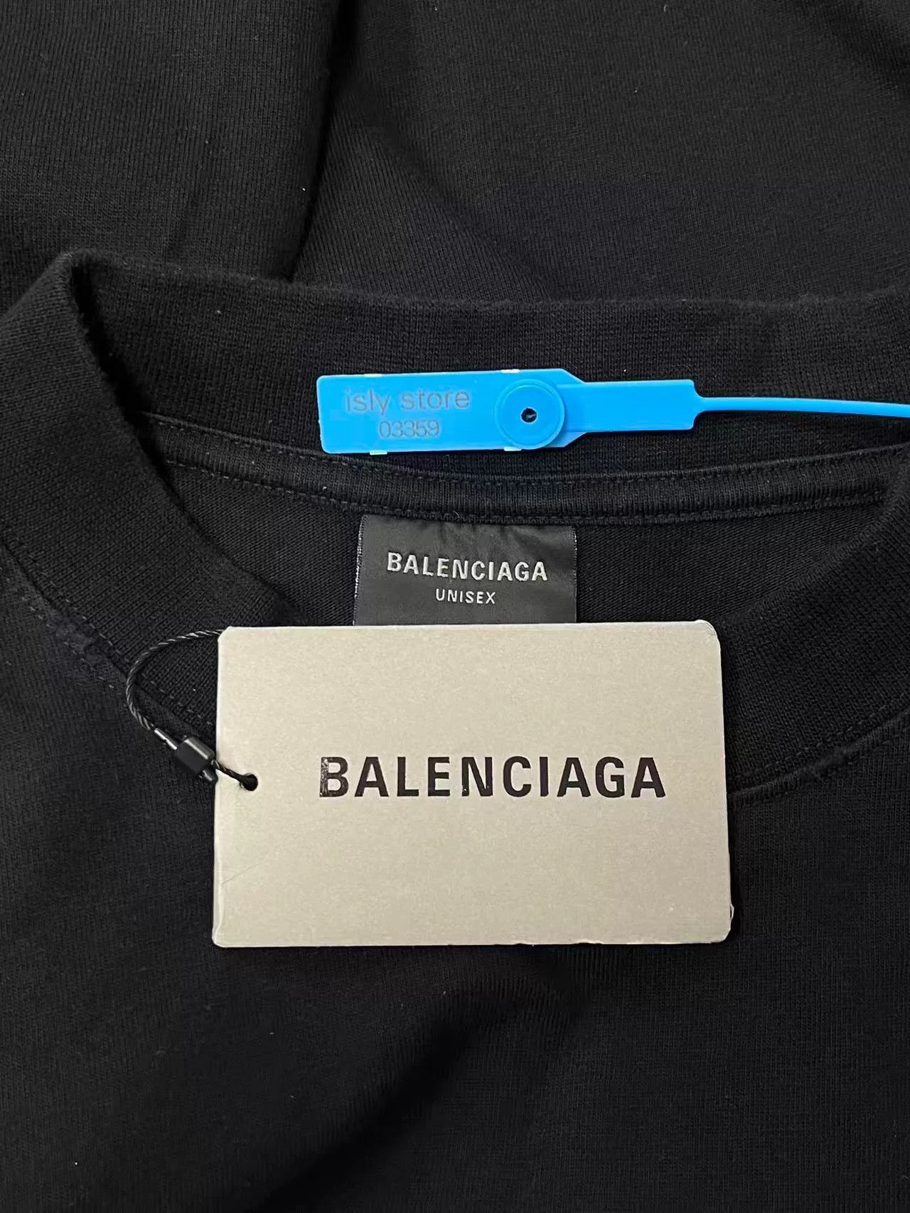 Balenciaga Balenciaga Logo Print Crewneck Short-Sleeve T-Shirt Size US M / EU 48-50 / 2 - 7 Thumbnail