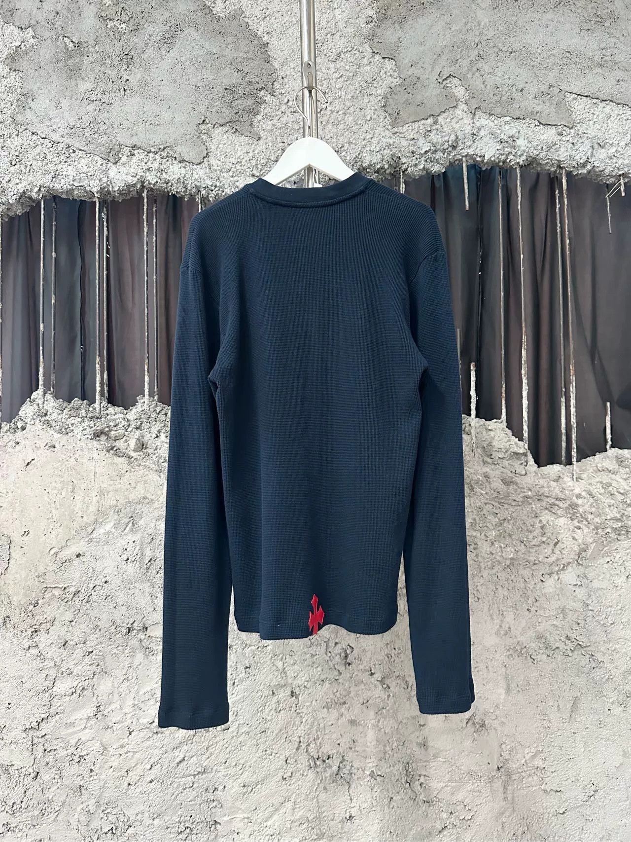 Chrome Hearts Chrome Hearts Waffle Cross Long Sleeve Size US S / EU 44-46 / 1 - 2 Thumbnail