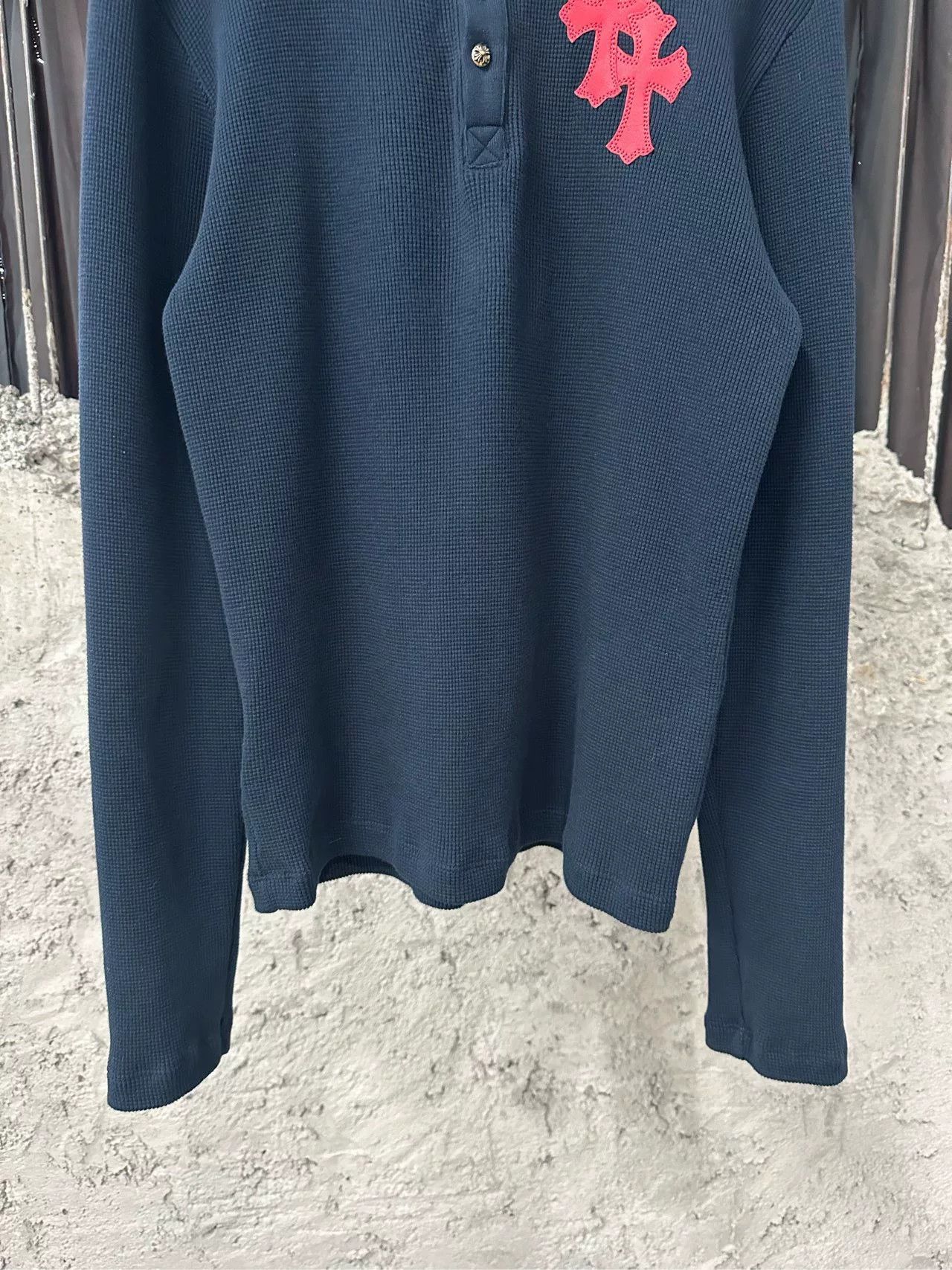 Chrome Hearts Chrome Hearts Waffle Cross Long Sleeve Size US S / EU 44-46 / 1 - 4 Thumbnail