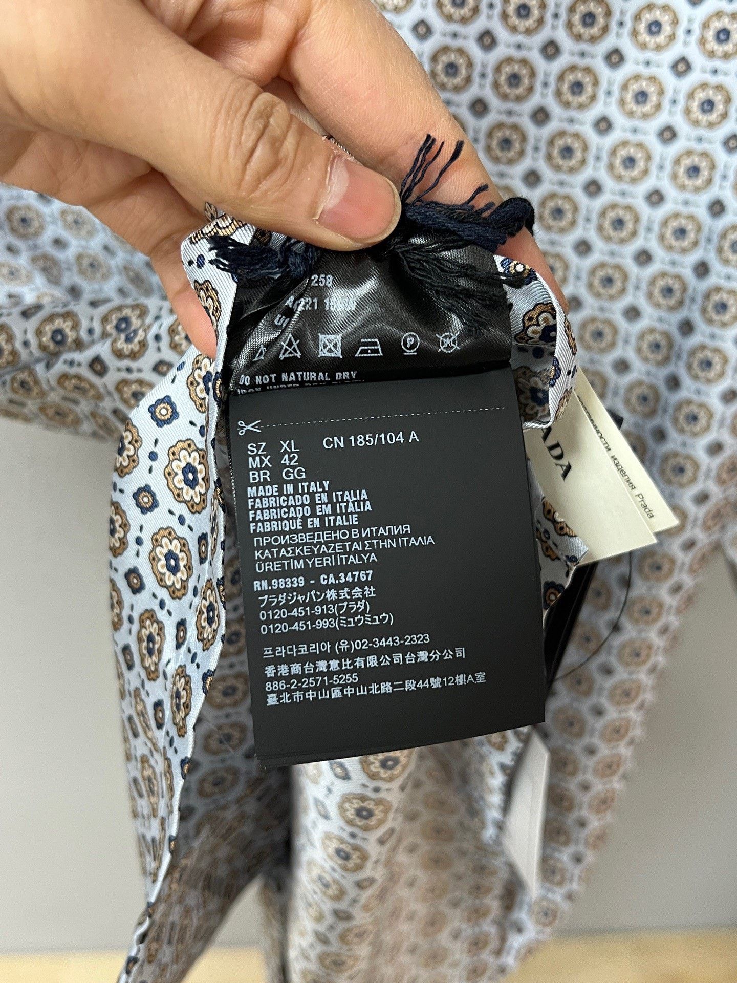 Prada Prada Runway Shirt Size US XL / EU 56 / 4 - 5 Thumbnail